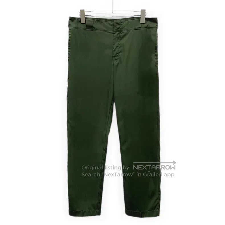 Prada Prada Military green triangle logo casual trousers Size US 30 / EU 46 - 1 Thumbnail