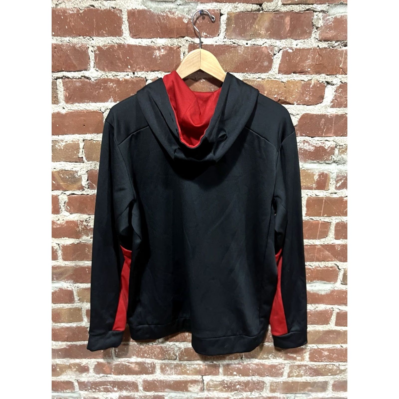Nike Nike Mens Black Therma Fit Swoosh Graphic Pullover Hooded Sweatshirt L Size US L / EU 52-54 / 3 - 2 Thumbnail
