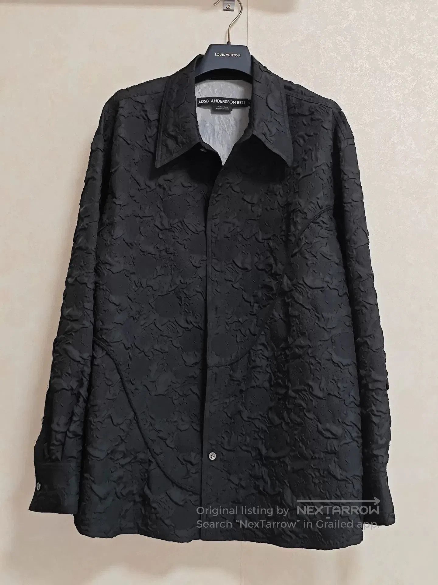 Andersson Bell Andersson Bell Runway Pleated Black Shirt Jacket. Size US L / EU 52-54 / 3 - 1 Thumbnail