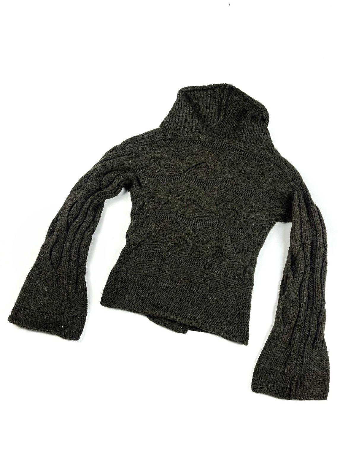 Miss Sixty Miss Sixty Vintage y2k Knit Zip Up Sweater Cardigan Size S / US 4 / IT 40 - 8 Thumbnail