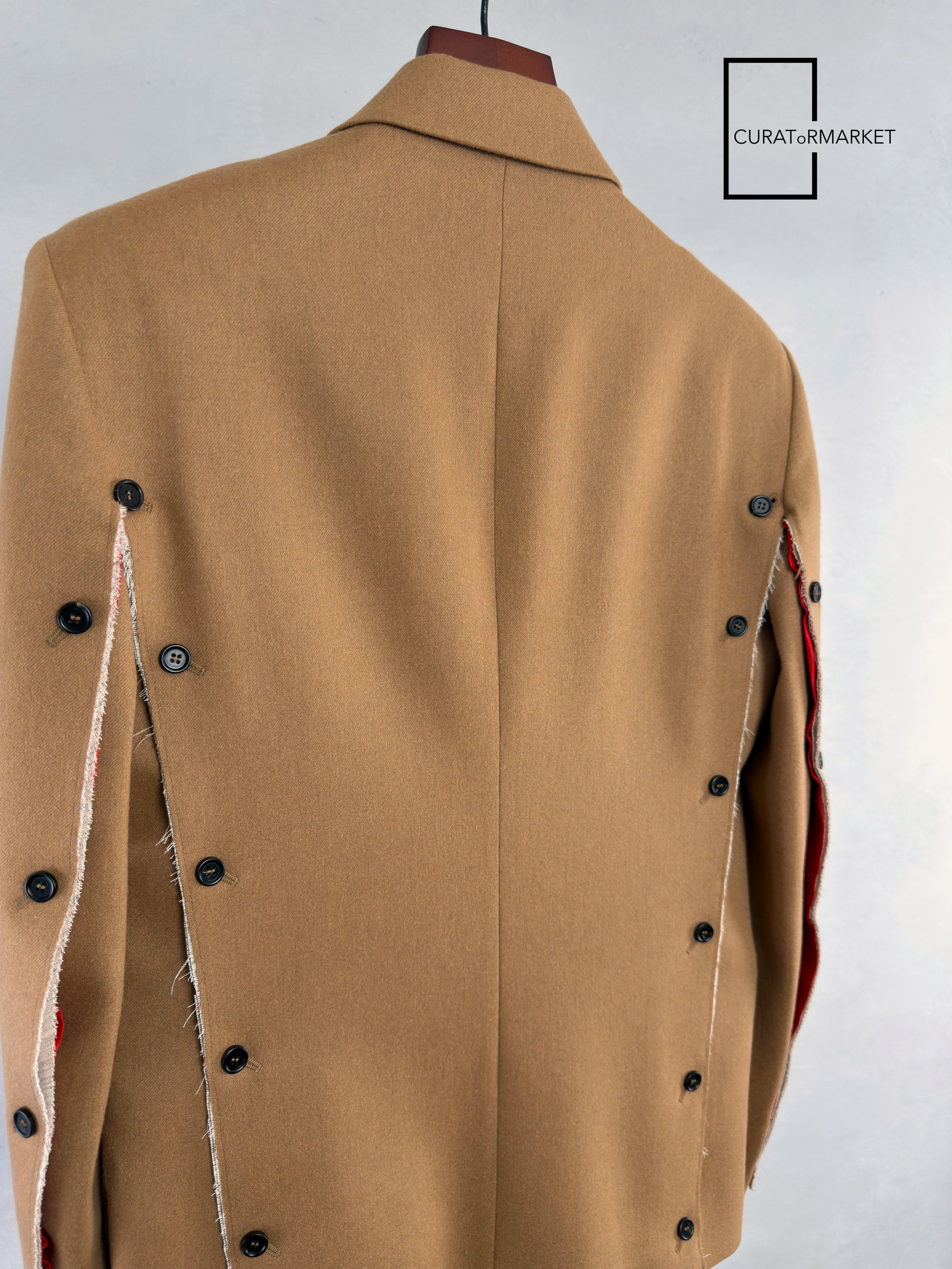 Marni EU50 GRAIL Embroidered Multi Button Wool Flannel Blazer FW22 Size US M / EU 48-50 / 2 - 5 Thumbnail