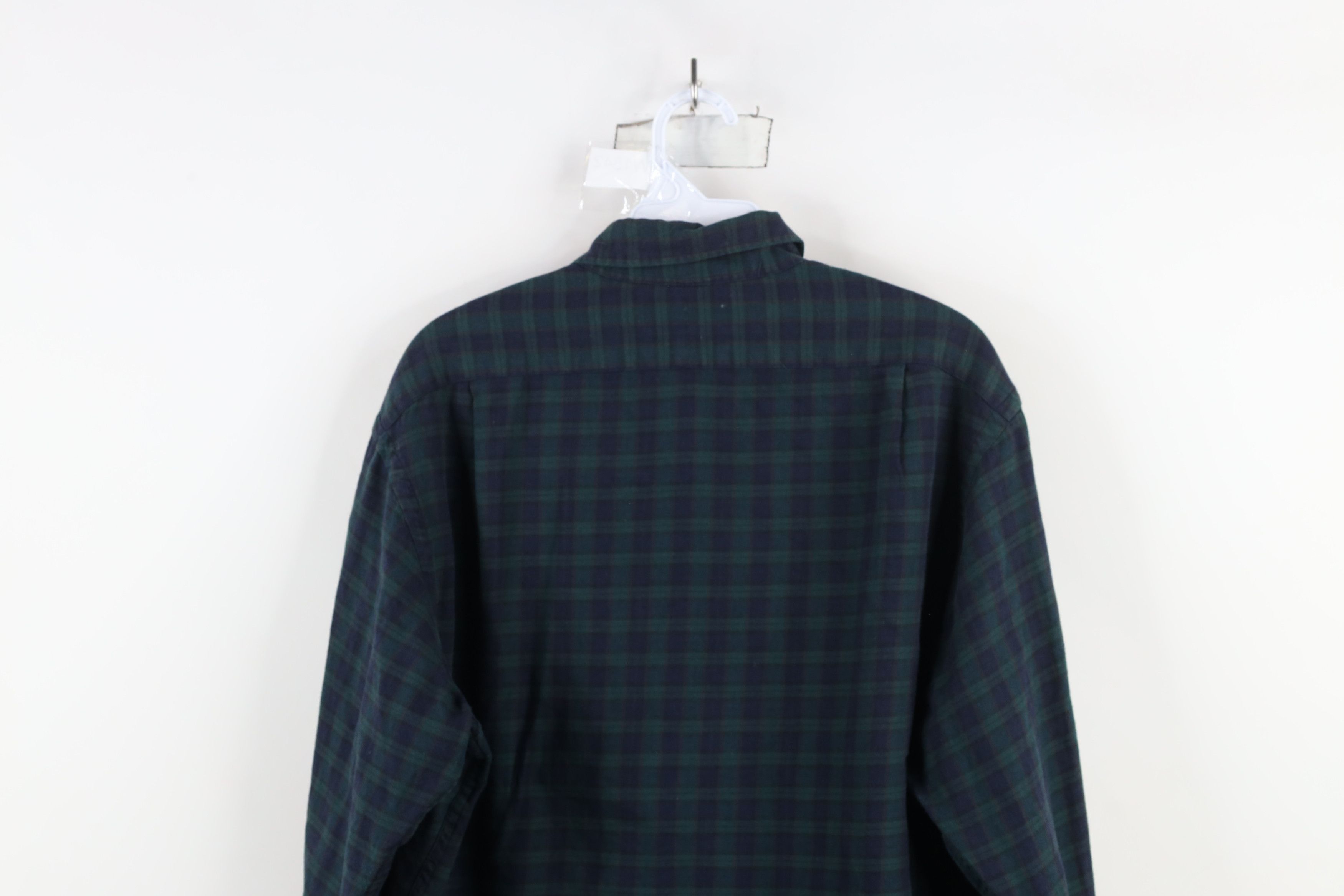 Polo Ralph Lauren Vintage 90s Ralph Lauren Gardner Wool Flannel Button Shirt Size US L / EU 52-54 / 3 - 12 Thumbnail