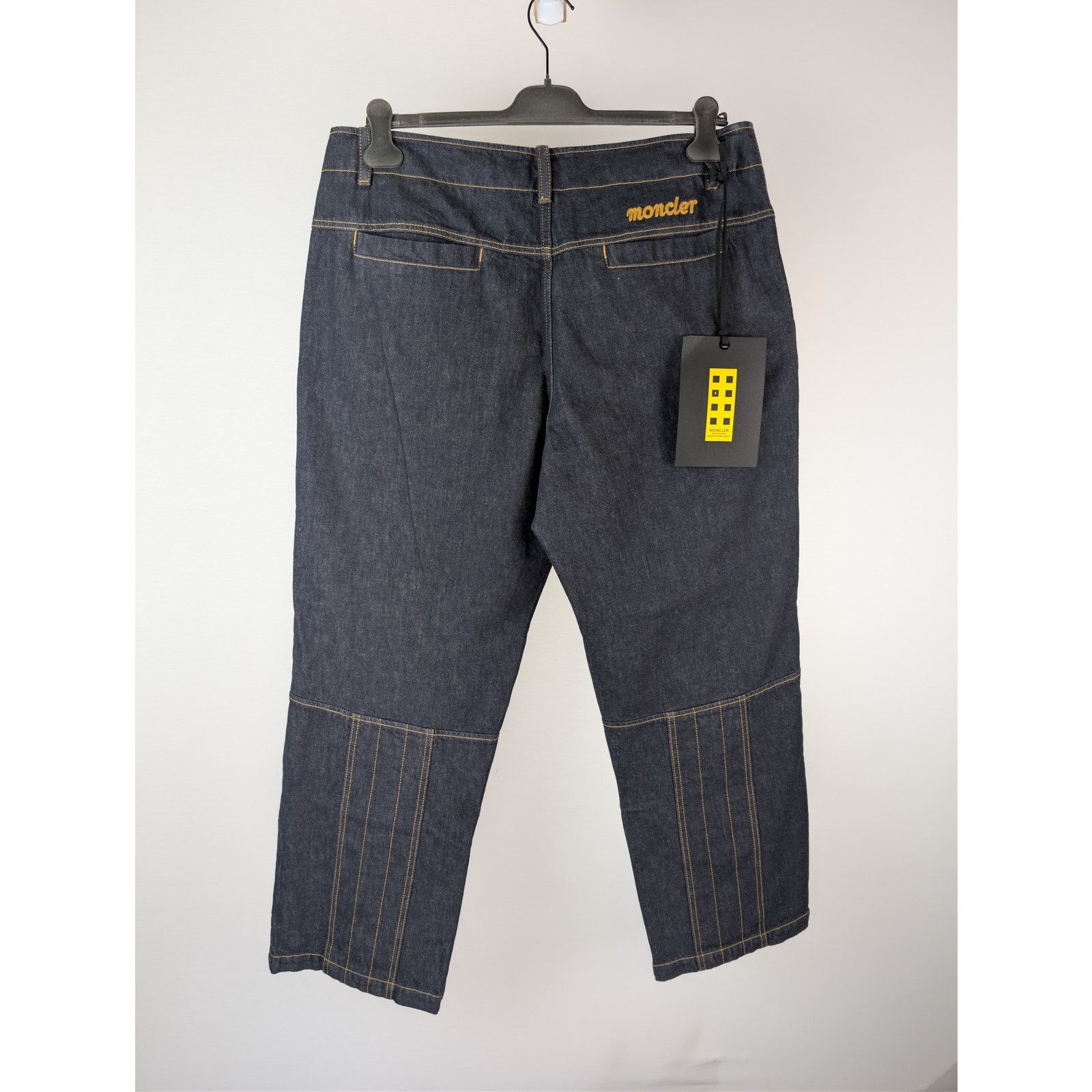 Moncler o1rshd1 Nigo Paneled Denim Pants in Blue Size US 36 / EU 52 - 11 Thumbnail