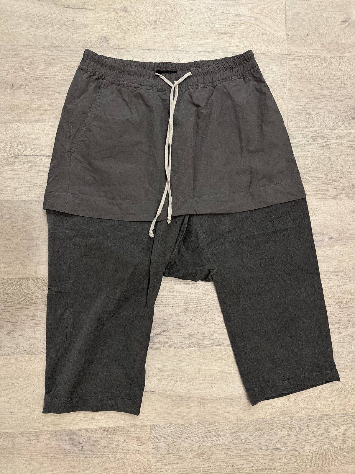 image of Rick Owens Gleam Fall 2010 Pants in Black, Men's (Size 34)