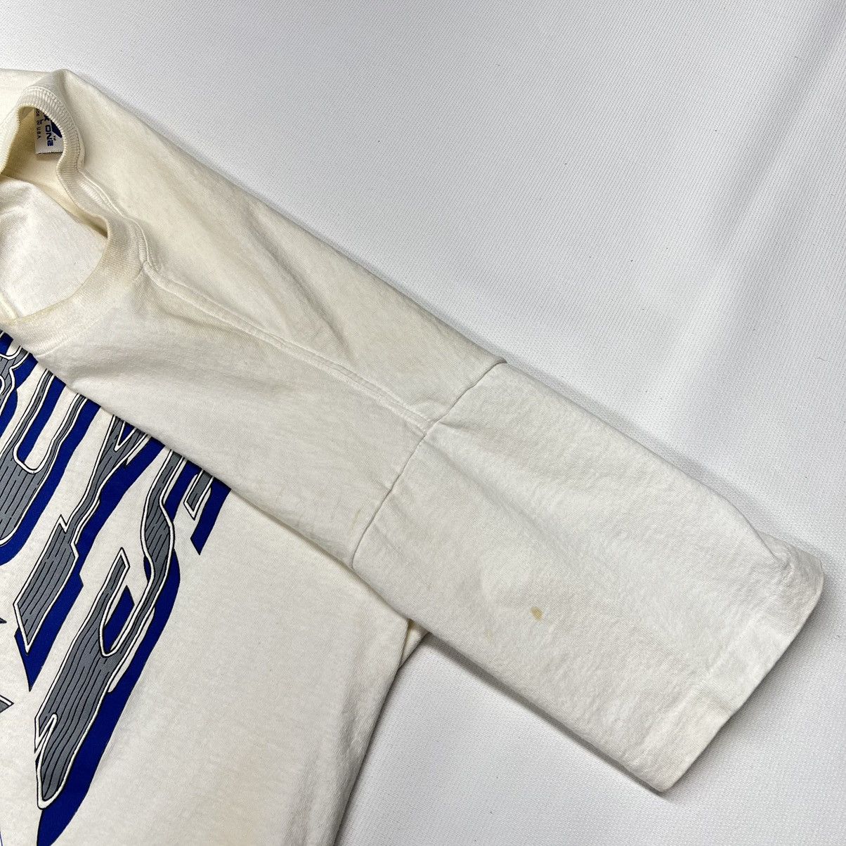 Apex One × Vintage VTG Dallas Cowboys Tee Shirt White Champions 90s NFL Size US L / EU 52-54 / 3 - 12 Thumbnail