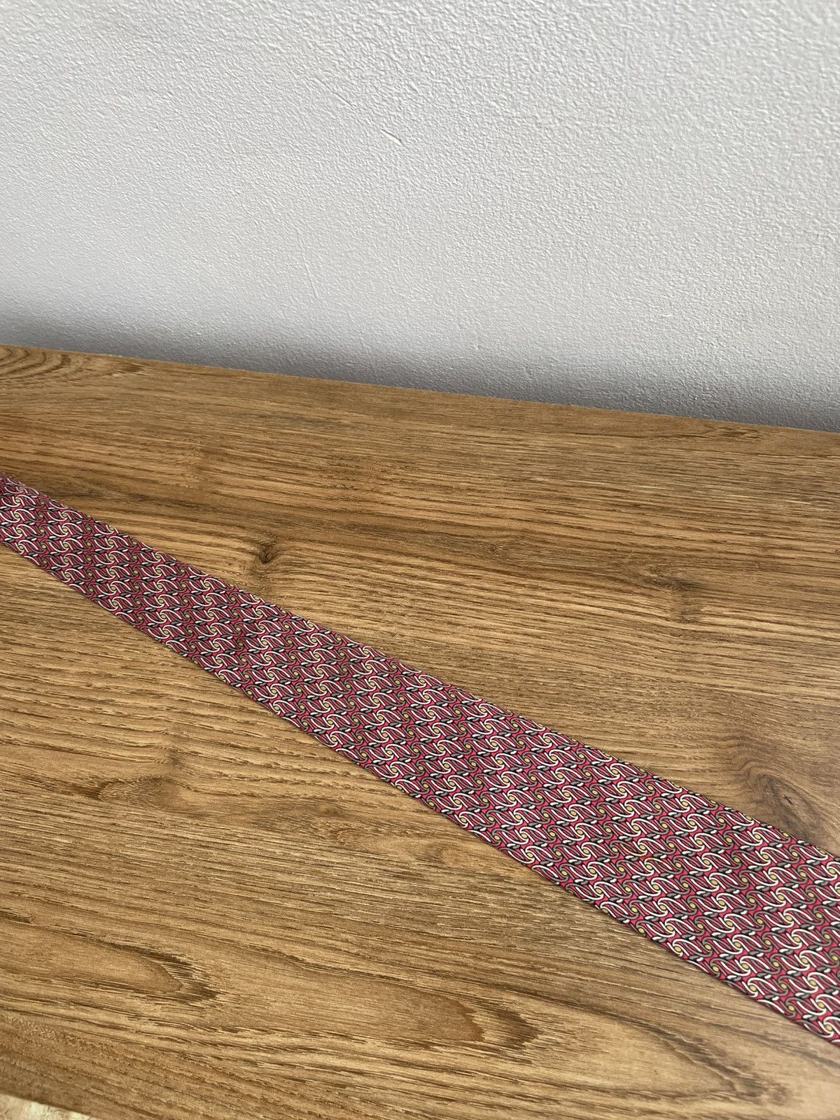 Hermes Hermes Paris Vintage 90s 100% Silk Tie Made France 7454 HA Size ONE SIZE - 17 Thumbnail