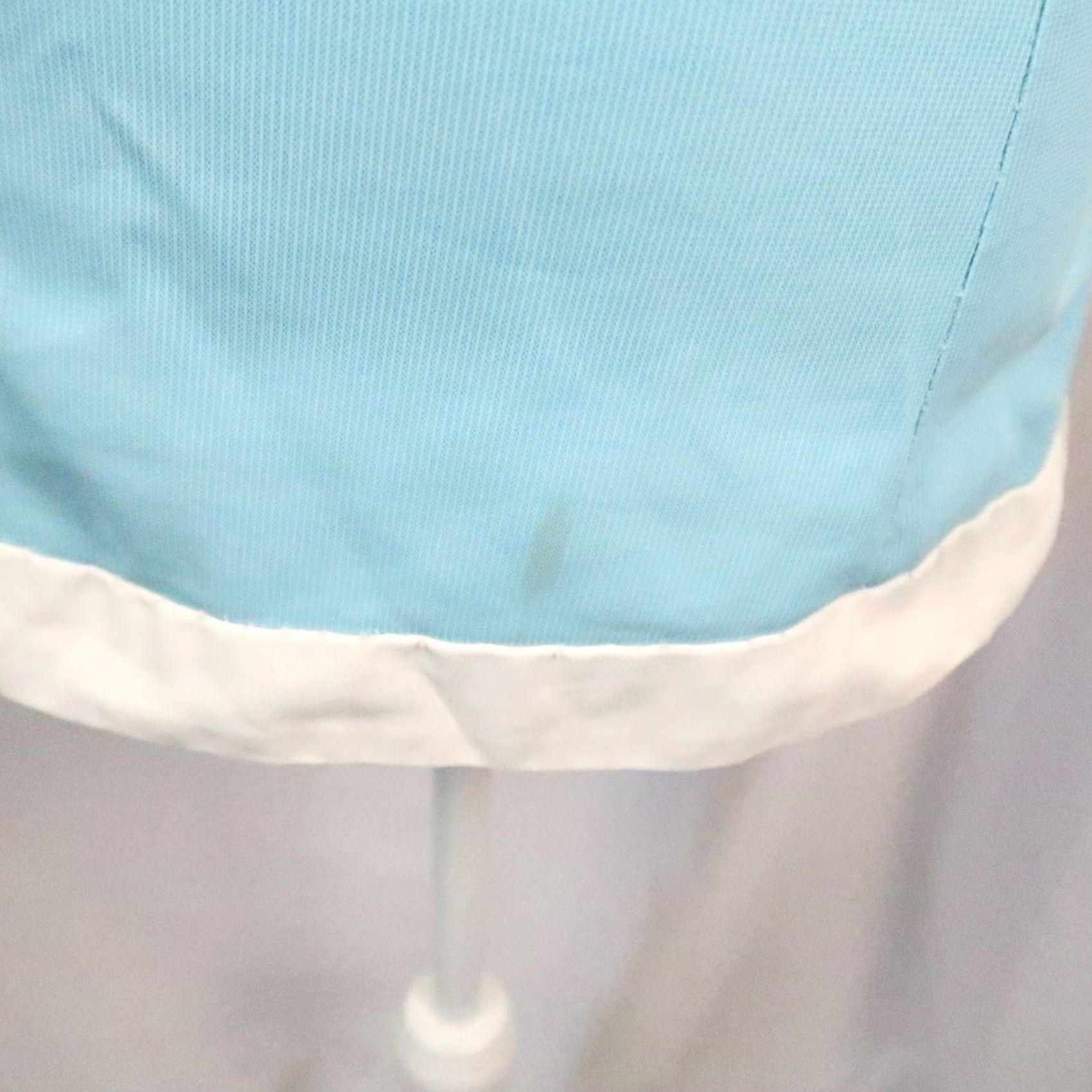Vintage VINTAGE Barco Scrub Uniform Tunic Top XS Ladies Light Blue 70s Medical Polyester zip pockets Size US XS / EU 42 / 0 - 5 Thumbnail