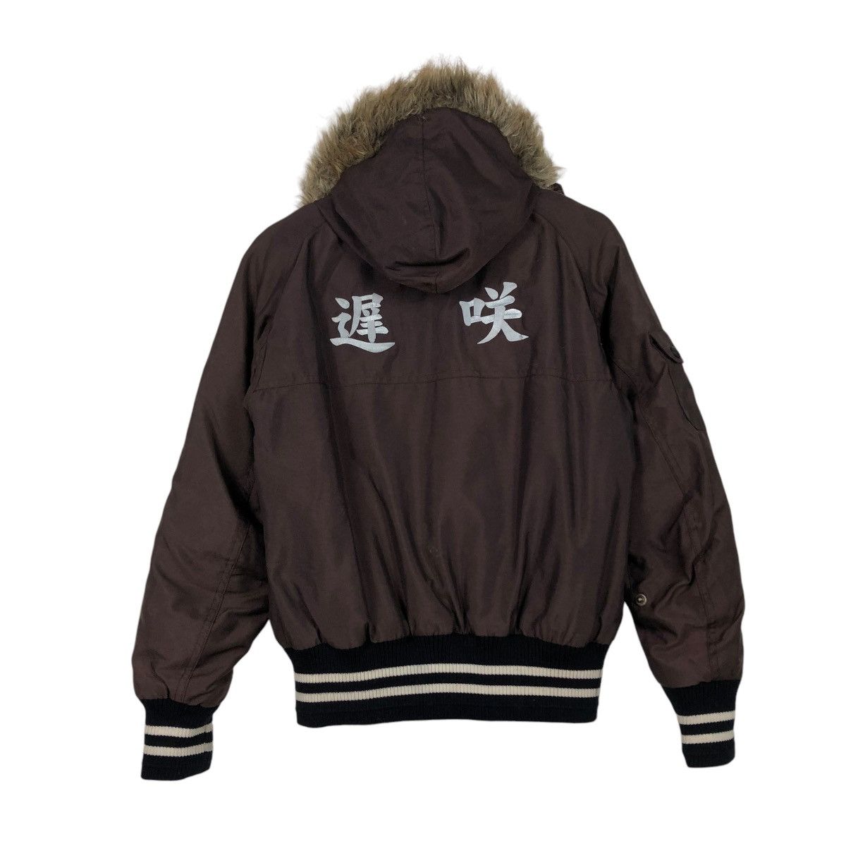 Vintage 🔥VINTAGE BIKER BOMBER JACKET FUN & FUNCTION FUR HOODIE Size US M / EU 48-50 / 2 - 14 Thumbnail