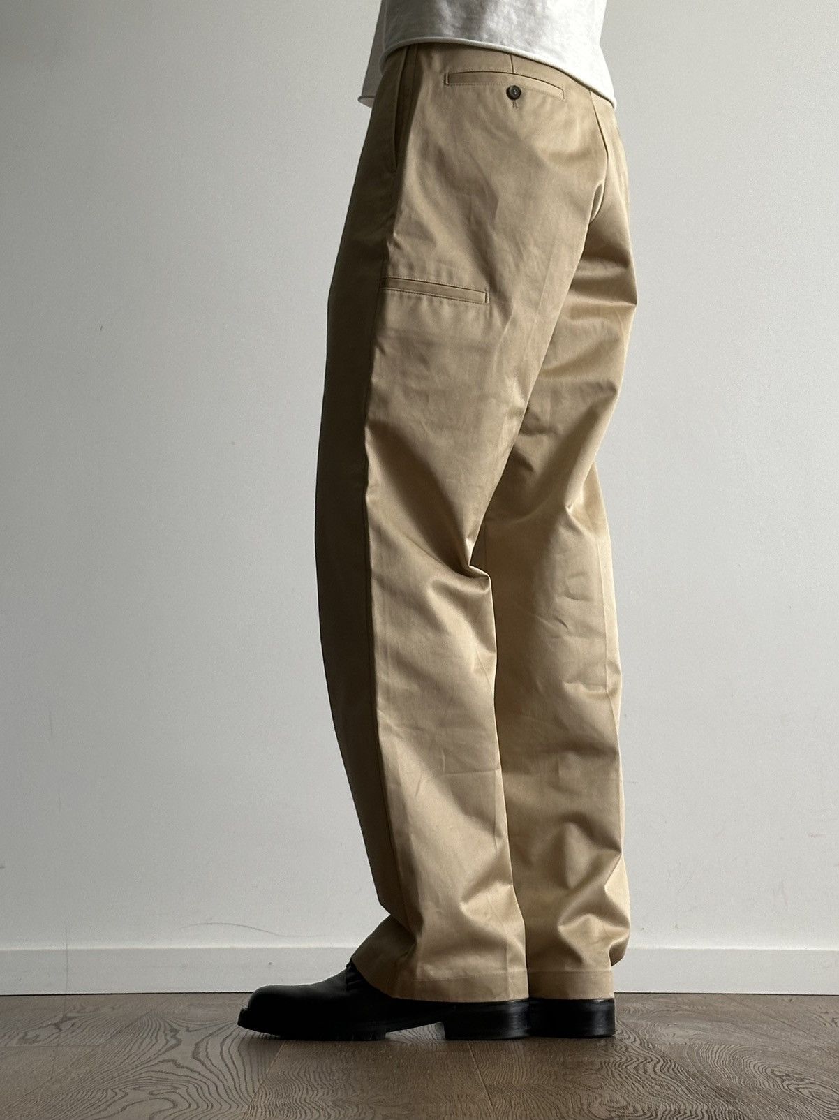 Prada Prada by Raf Simons Wide Work Pants Size US 29 - 3 Thumbnail