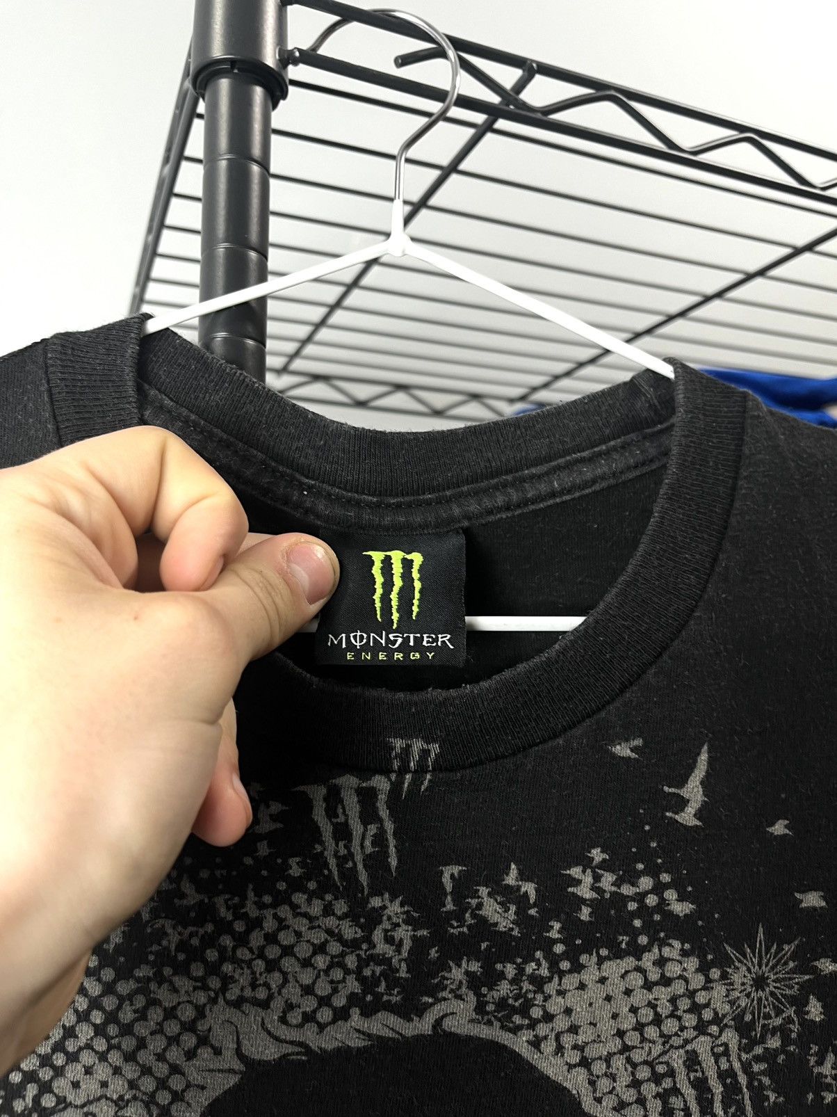 Vintage Vintage Monster Energy Scull T Shirt Red Bull Racing Size US S / EU 44-46 / 1 - 3 Thumbnail