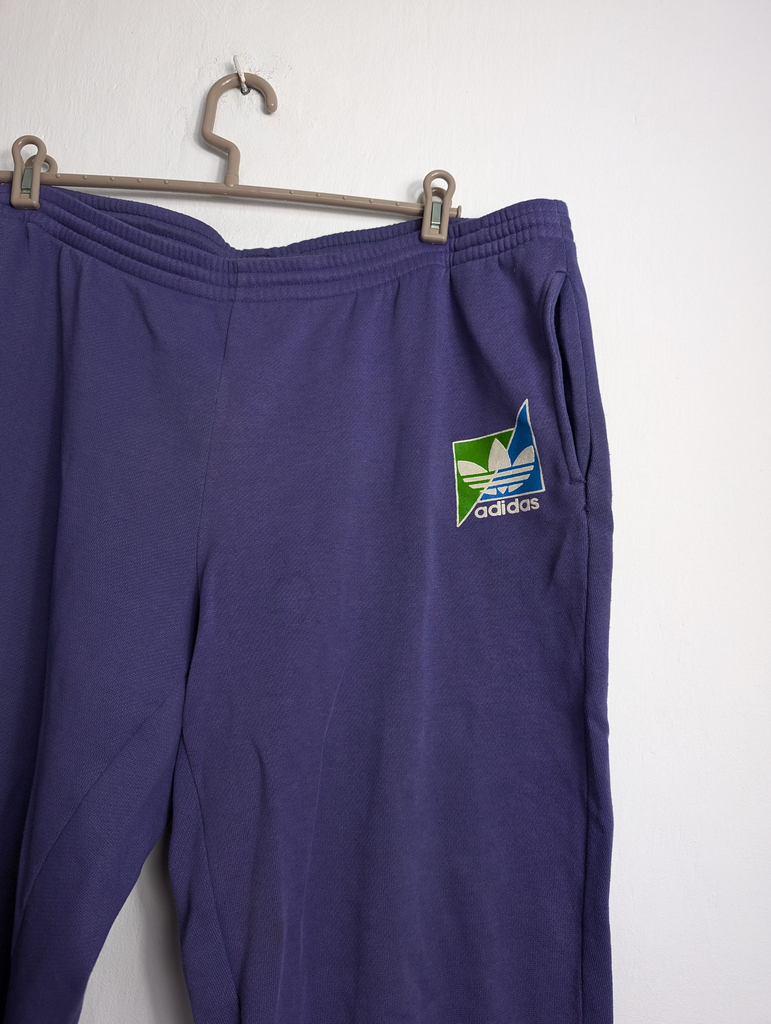 Adidas × Vintage Vintage 90s Adidas Tracksuit Set Purple Colour Block Size US XL / EU 56 / 4 - 10 Thumbnail