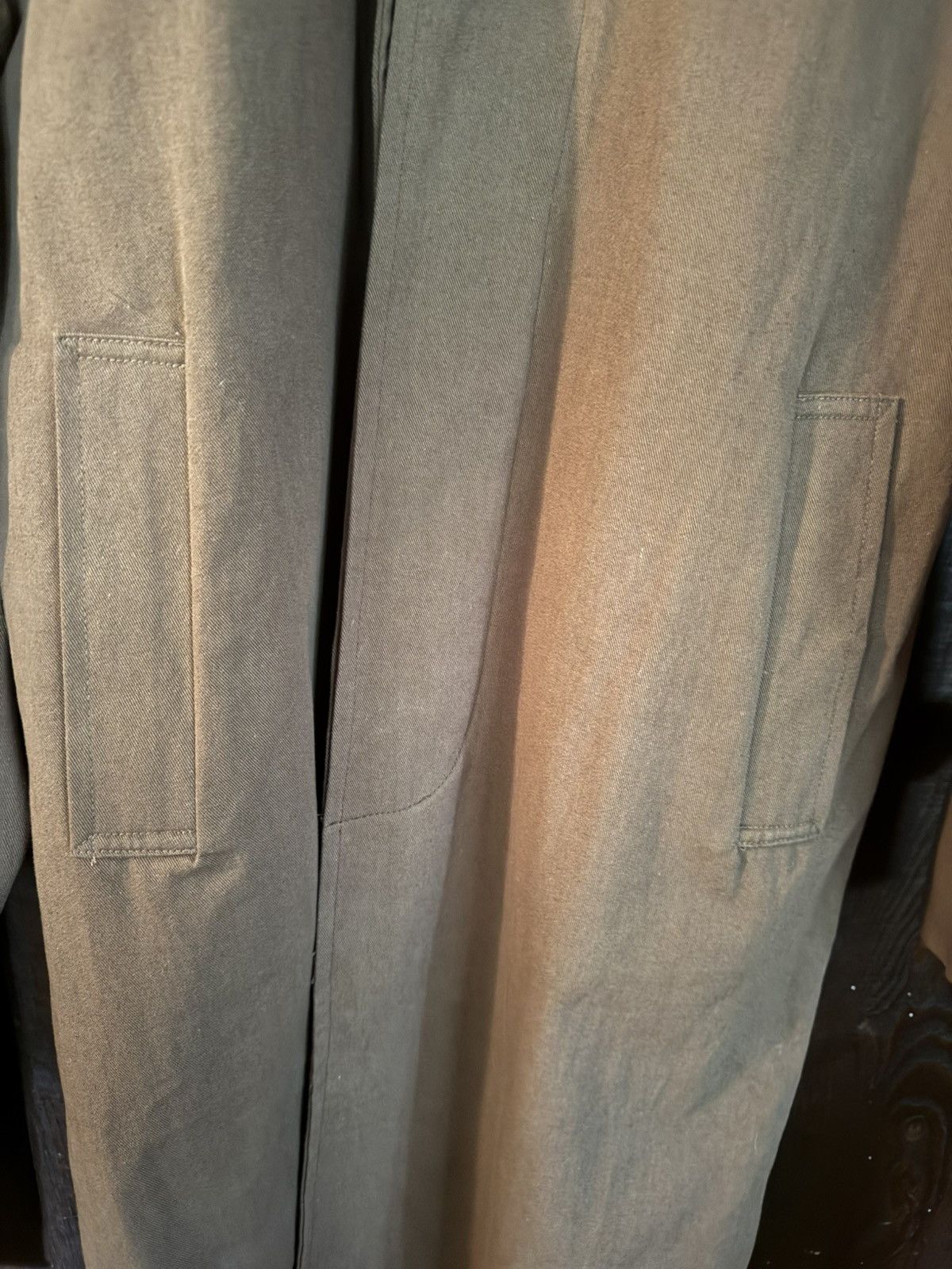 Fuck The Population FTP Orange Label lightweight Crucifix Trench Coat, BRAND NEW Size US S / EU 44-46 / 1 - 6 Thumbnail