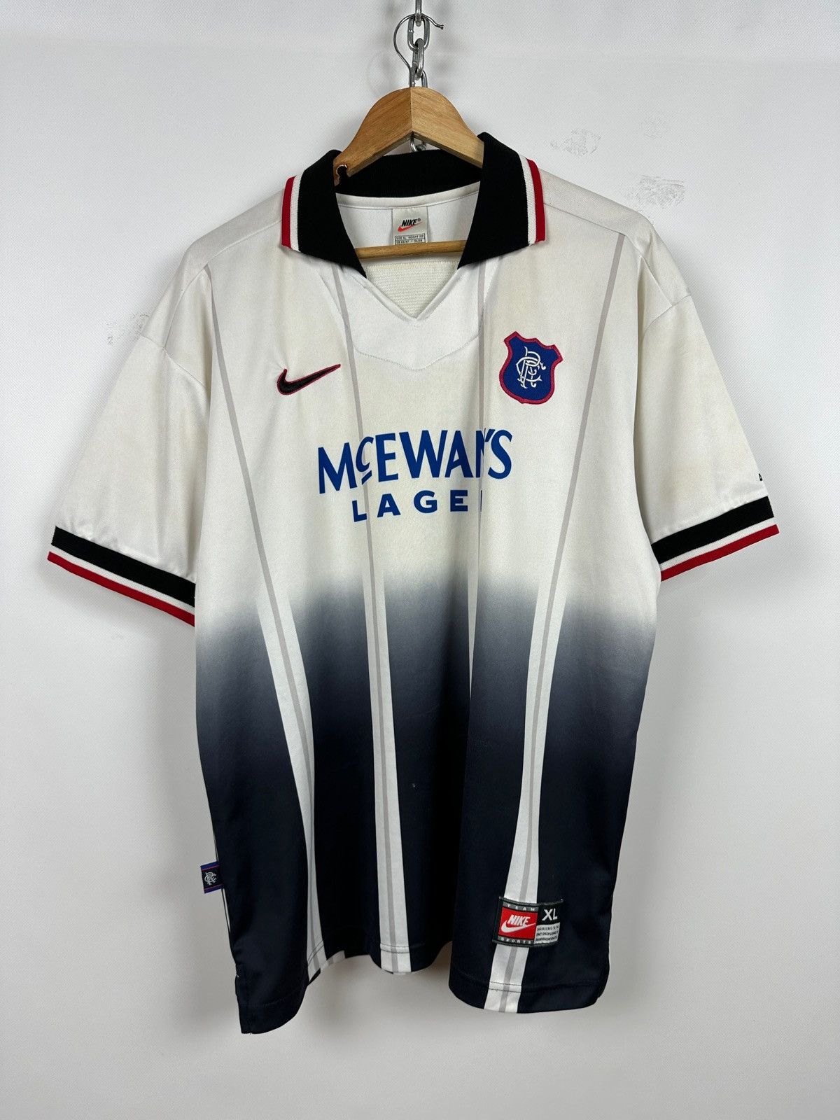 1998/99 Nike Rangers Vintage Third Kit Jersey