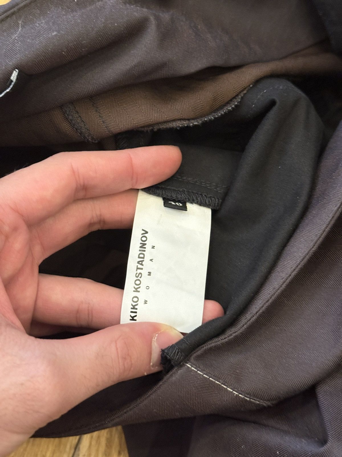 Kiko Kostadinov Wide Trousers Size US 30 / EU 46 - 5 Thumbnail