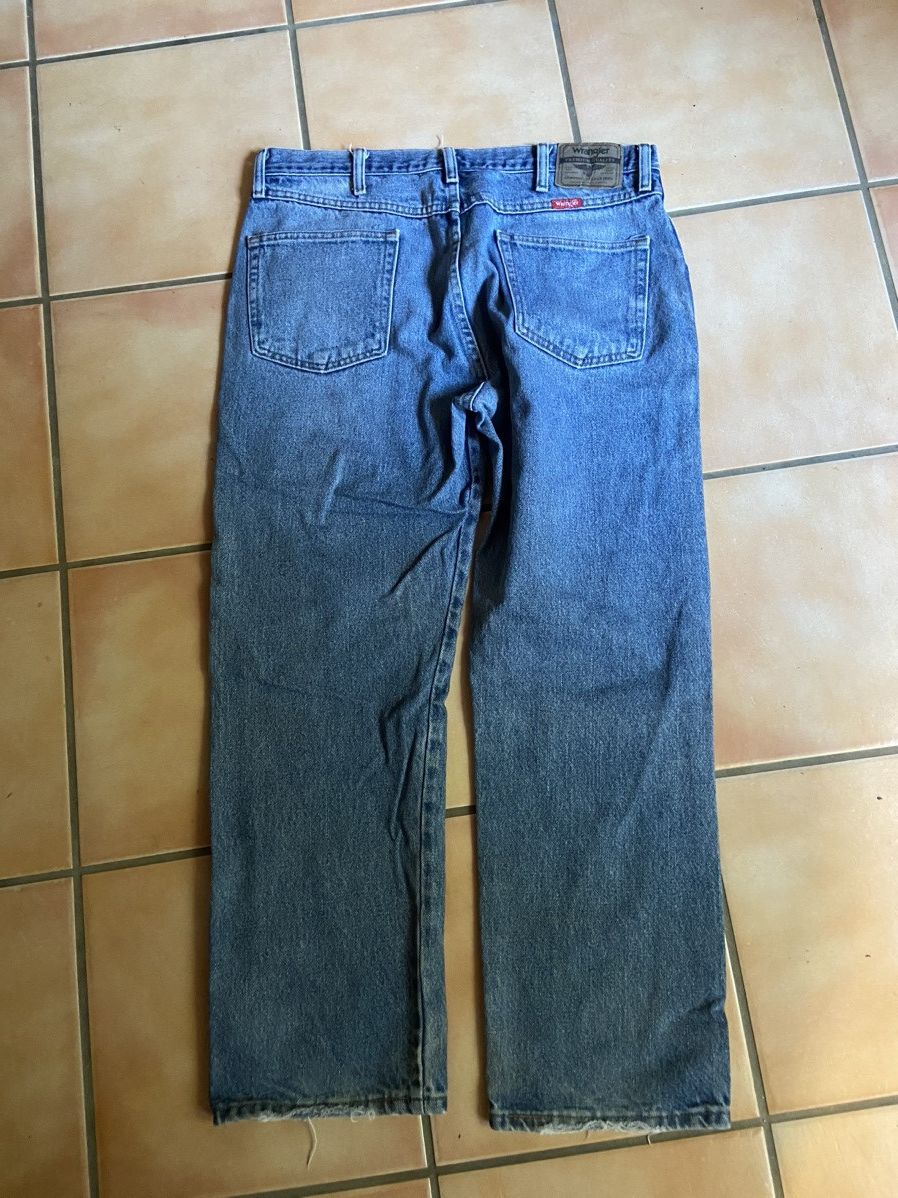 Vintage × Wrangler Vintage Baggy Wranglers Size US 33 - 3 Thumbnail