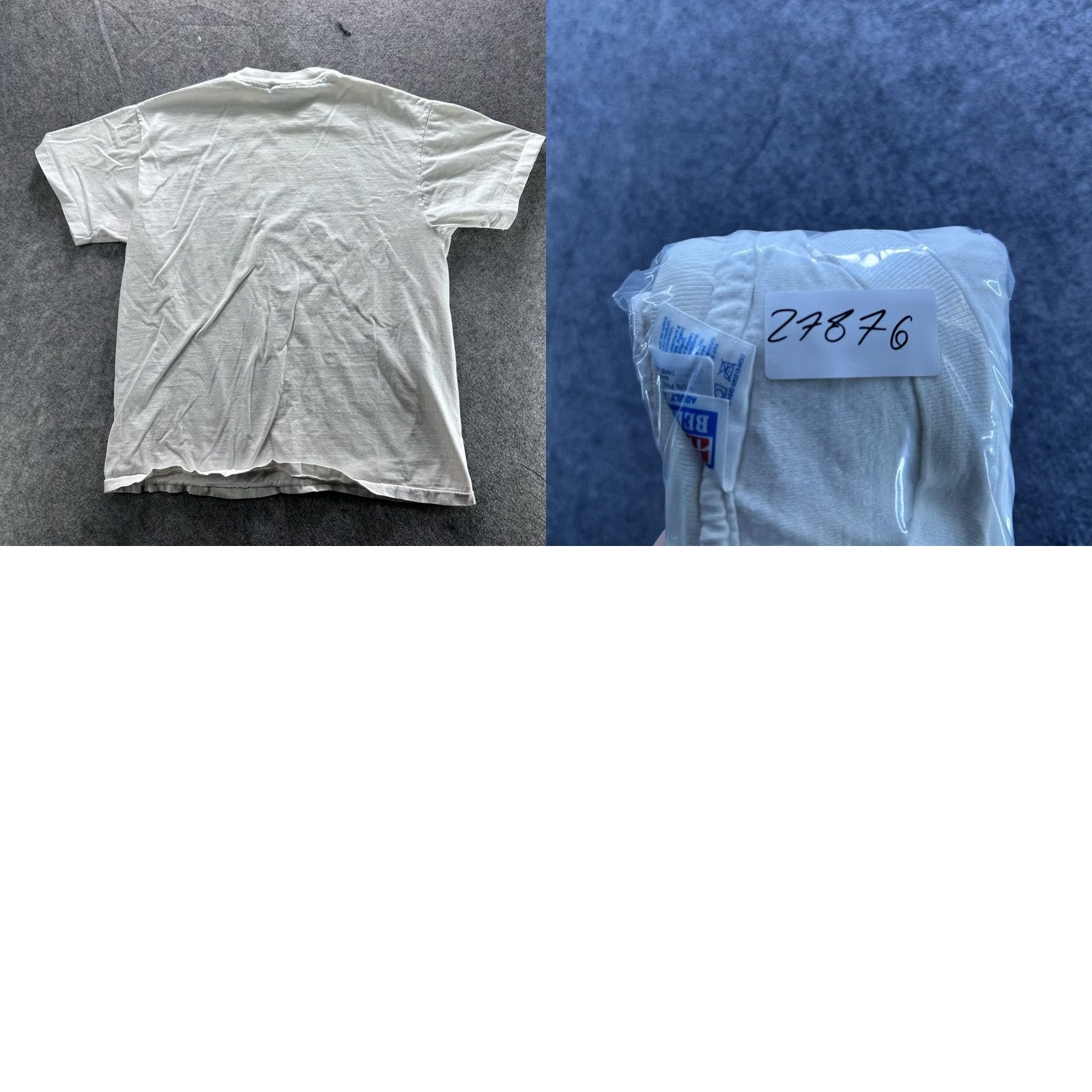 Hanes VINTAGE Hanes Shirt Mens L White Healing In The Heartland Ribbon Graphic Beefy-T Shirt Size US L / EU 52-54 / 3 - 8 Thumbnail