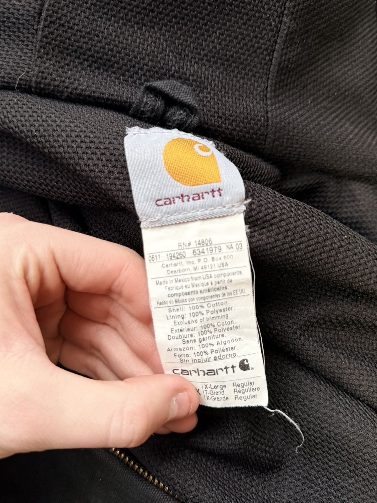 Carhartt Carhartt Work Wear Jacket Size US XL / EU 56 / 4 - 3 Thumbnail
