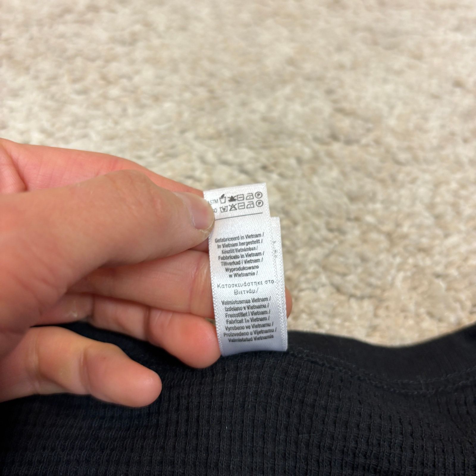 American Apparel American Apparel Dexter Morgan Kill Shirt L Thermal Henley Size US L / EU 52-54 / 3 - 6 Thumbnail