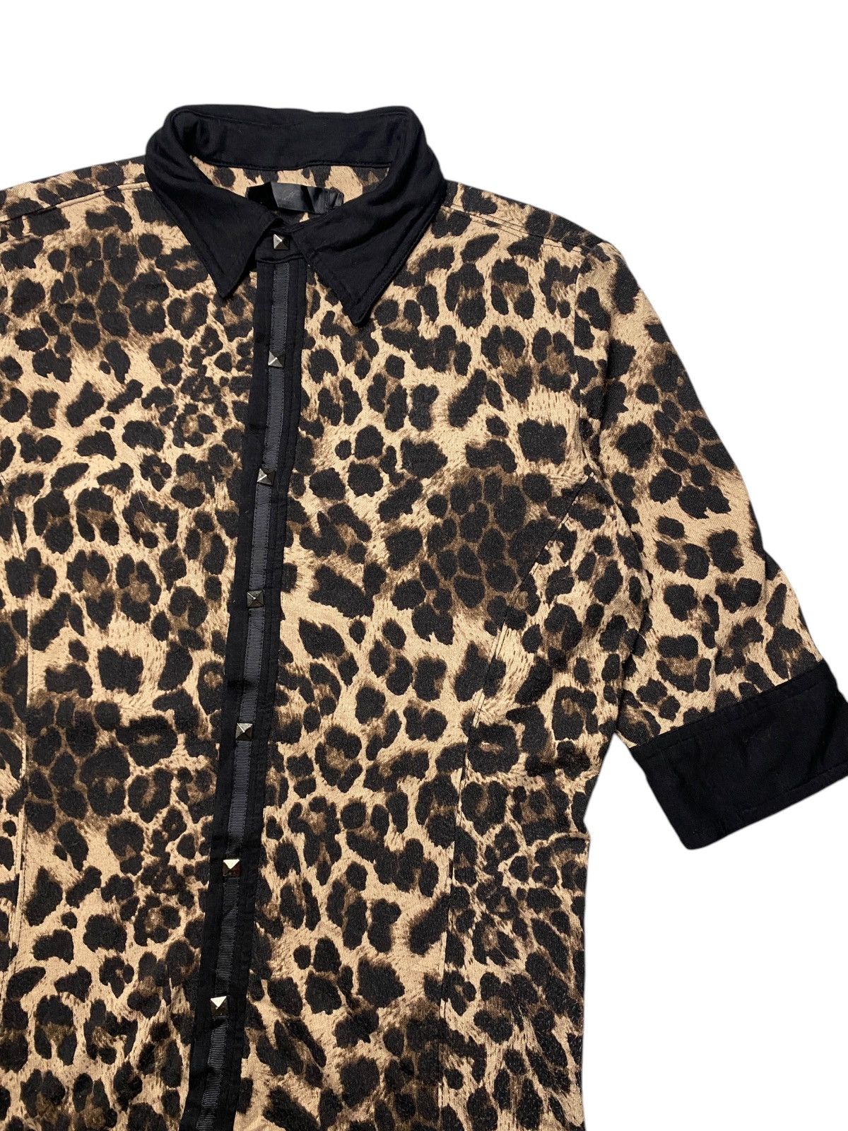Hysteric Glamour 2000's Roshell Leopard Pattern Skull Shirts Size US M / EU 48-50 / 2 - 4 Thumbnail