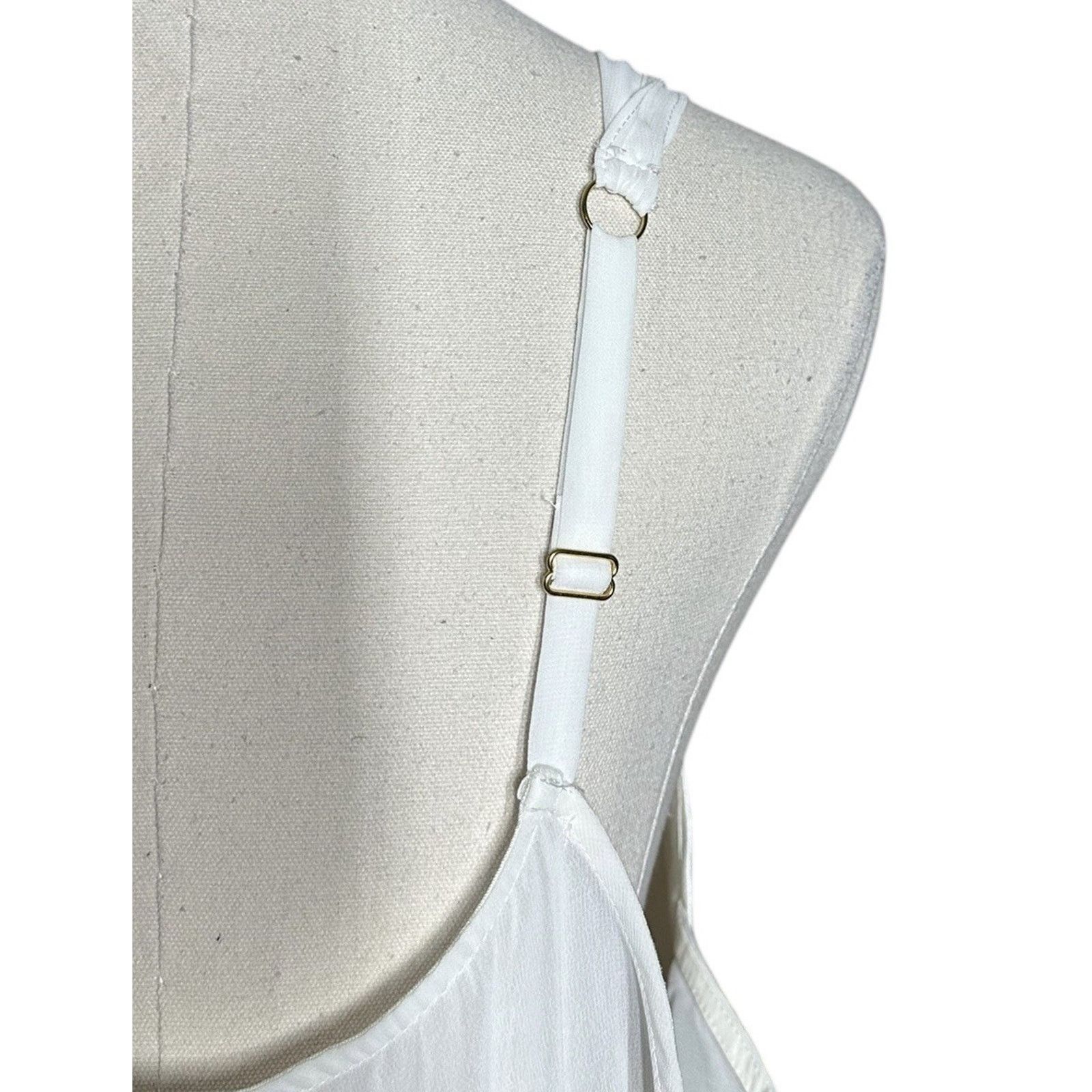 Other Flora Nikrooz Sheer Ivory Bridal Lingerie Robe Gown Set 1X Size ONE SIZE - 9 Thumbnail