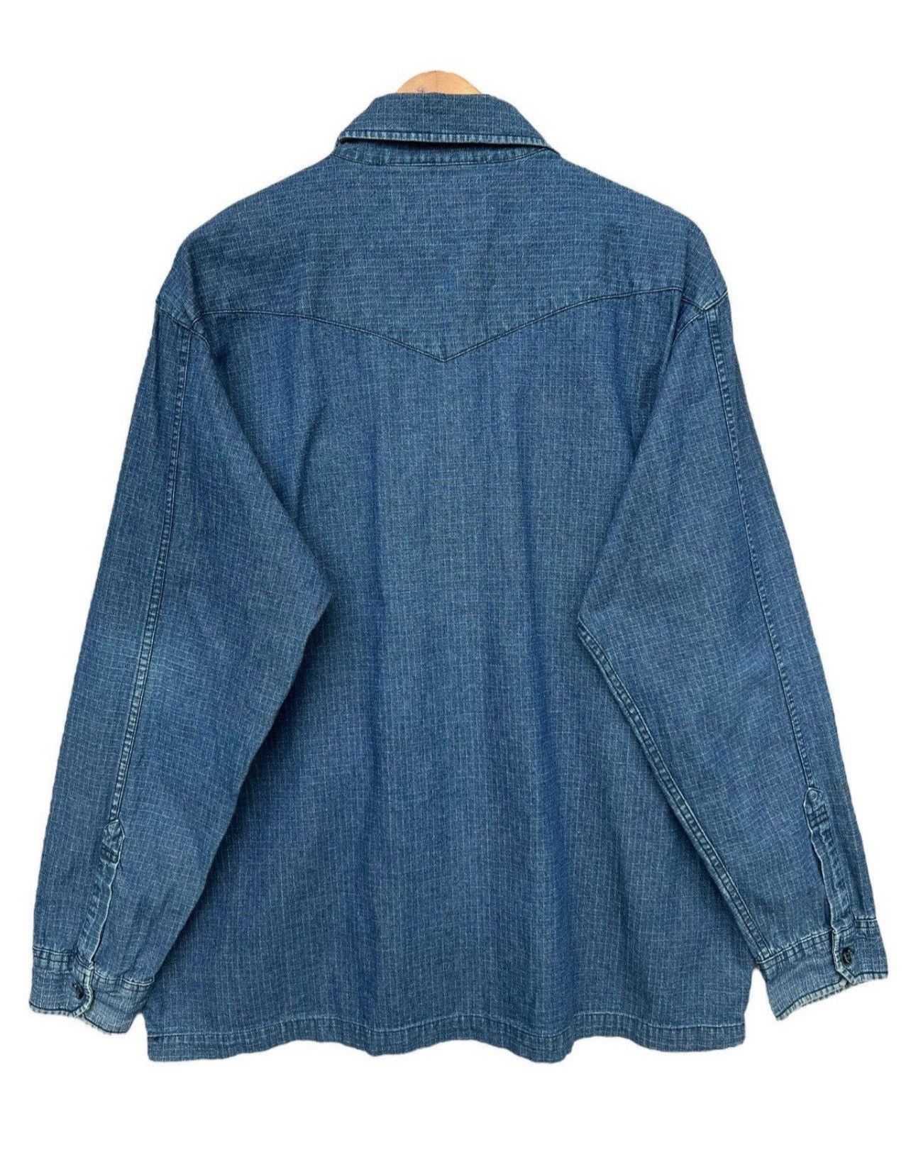 Kansai Yamamoto Kansai Yamamoto Japan Designer Denim Jacket Size US L / EU 52-54 / 3 - 2 Thumbnail
