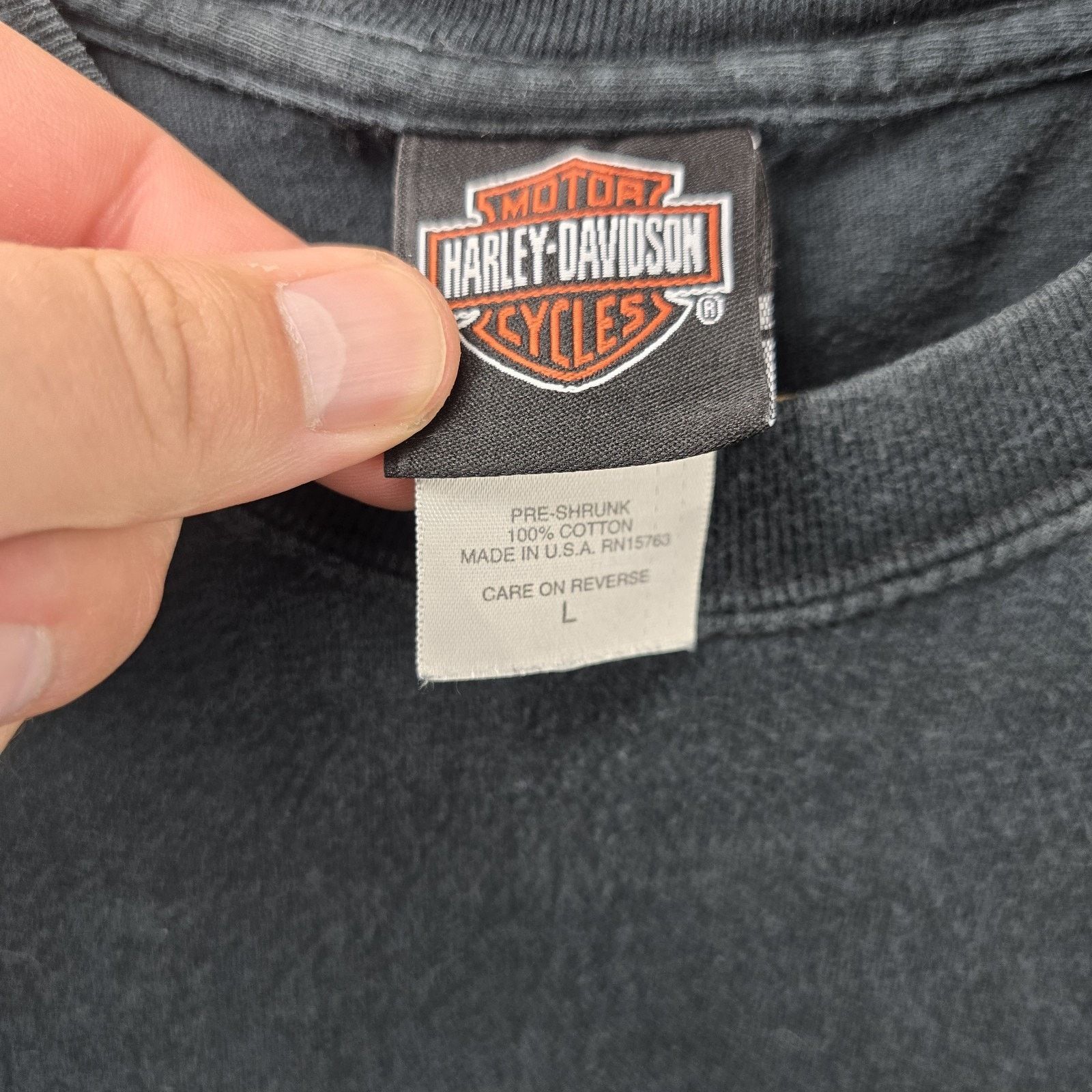 Harley Davidson Vintage Harley Davidson Shirt L Laughlin River Run 2004 Y2K Size US L / EU 52-54 / 3 - 6 Thumbnail