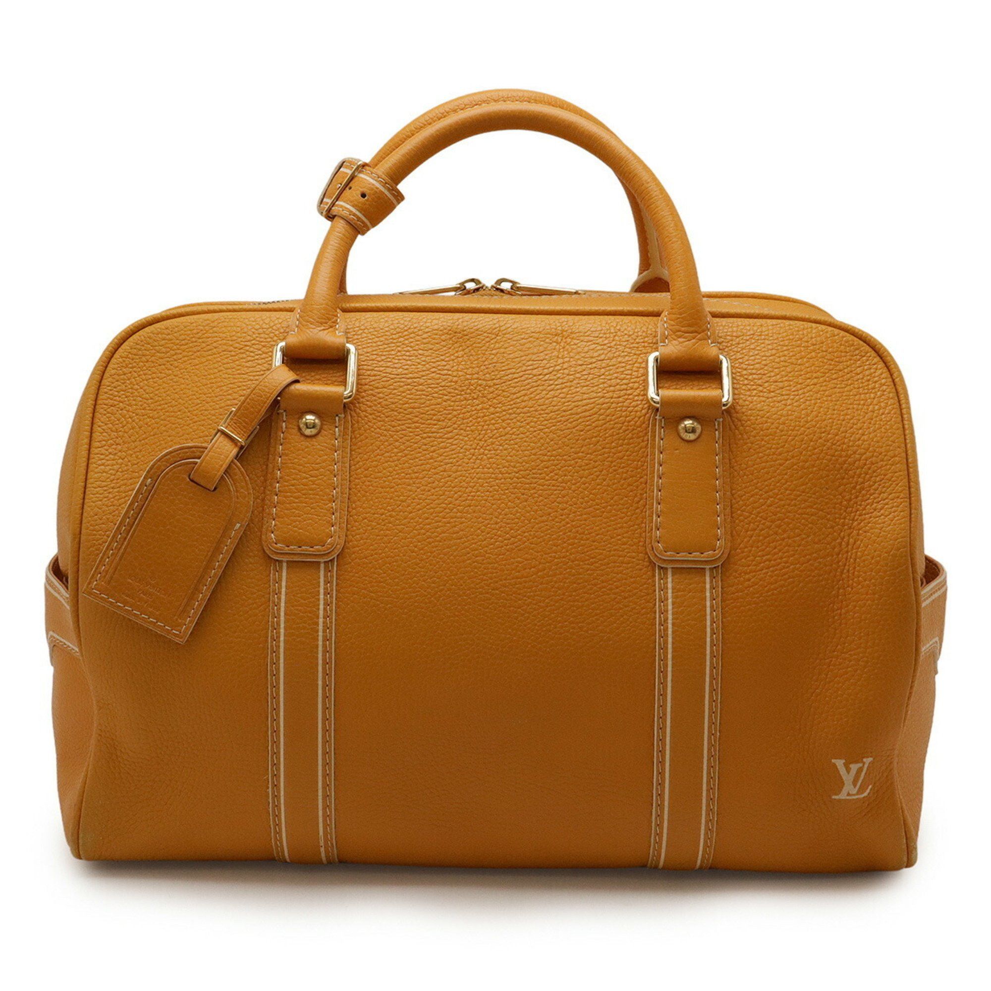 Louis Vuitton LOUIS VUITTON Tobaco Carryall Boston Bag, Travel Jaune, Yellow, M95138 Size ONE SIZE - 1 Thumbnail