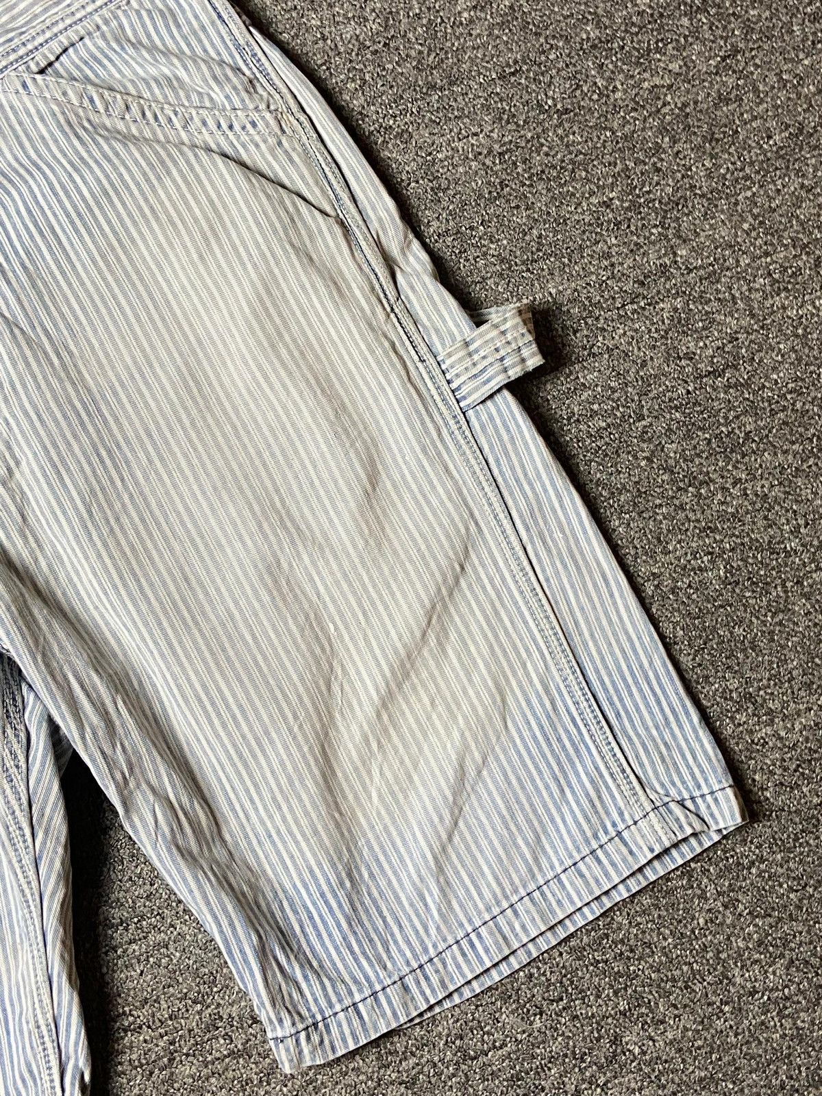 Japanese Brand × Johnbull × Vintage Vintage JOHNBULL Stripes Denim Shorts (121) Size US 32 / EU 48 - 9 Thumbnail