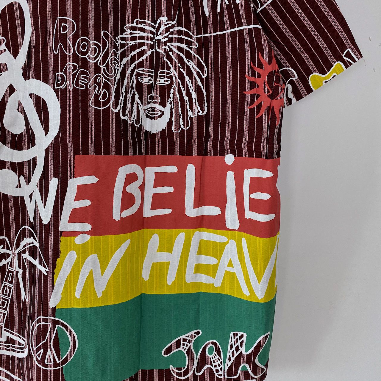 Junya Watanabe JUNYA WATANABE MAN 2003SS REGGAE SHIRT Size US M / EU 48-50 / 2 - 4 Thumbnail