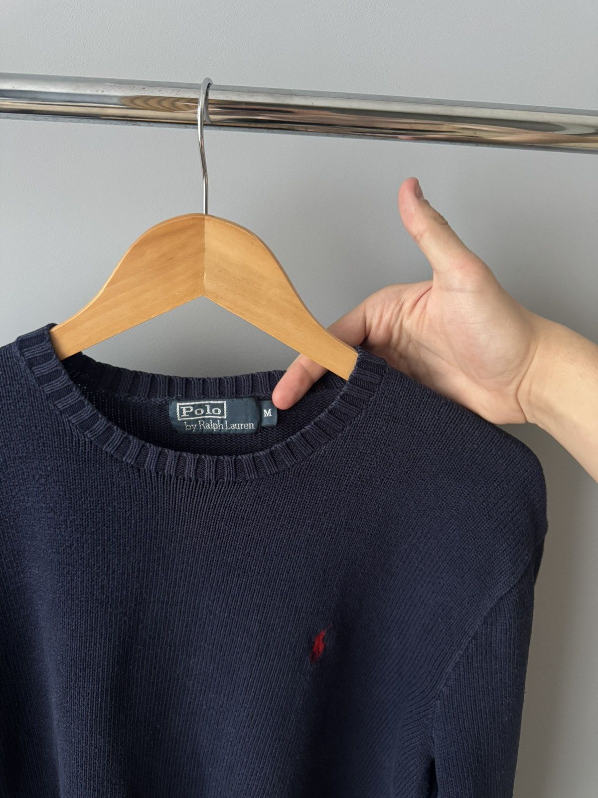 Polo Ralph Lauren Polo Ralph Lauren Vintage Cable Sweater Knitwear Size M Size US M / EU 48-50 / 2 - 3 Thumbnail