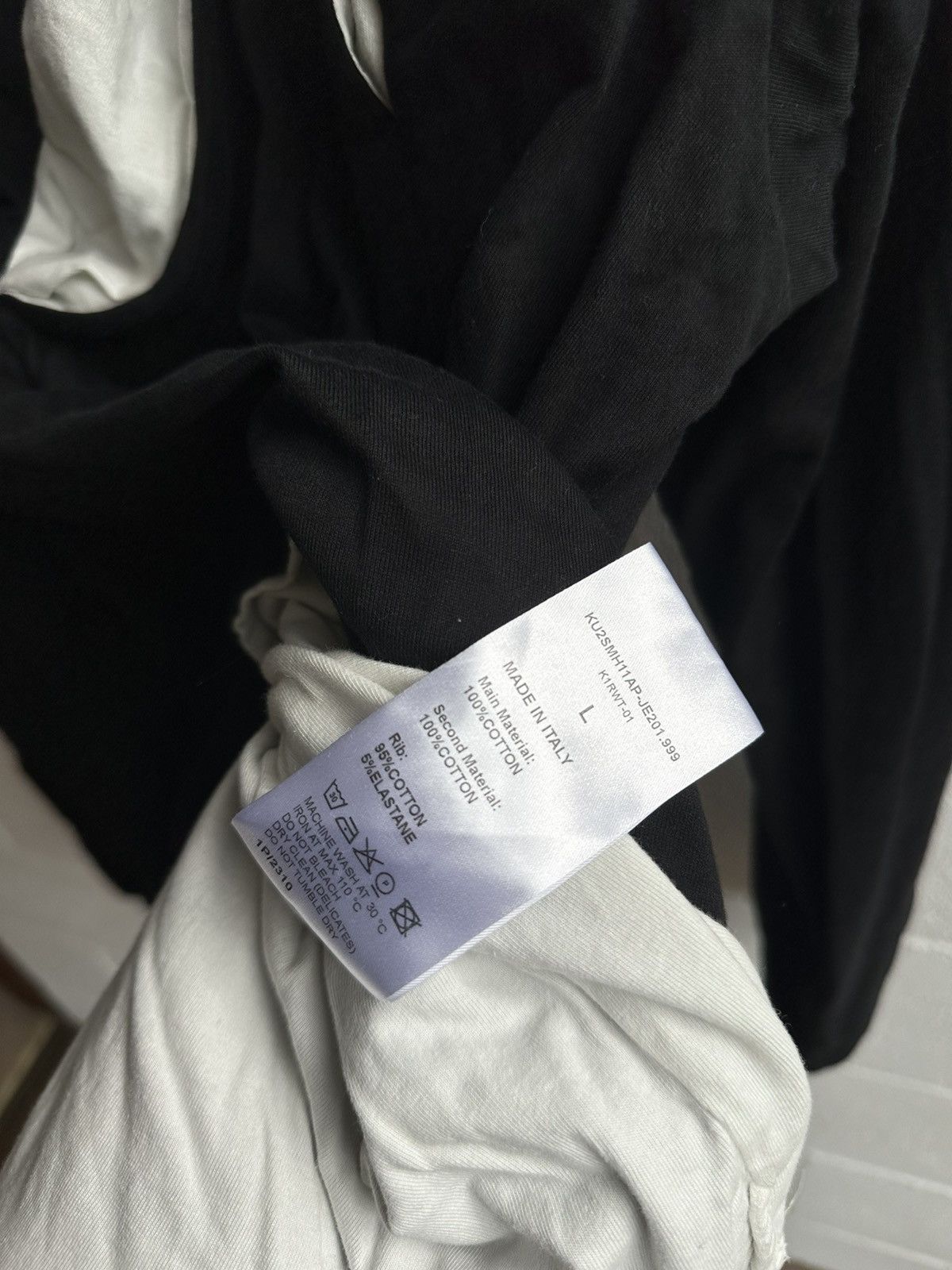 Kusikohc Kusikohc Black Origami Long Hoodie Size US L / EU 52-54 / 3 - 11 Thumbnail