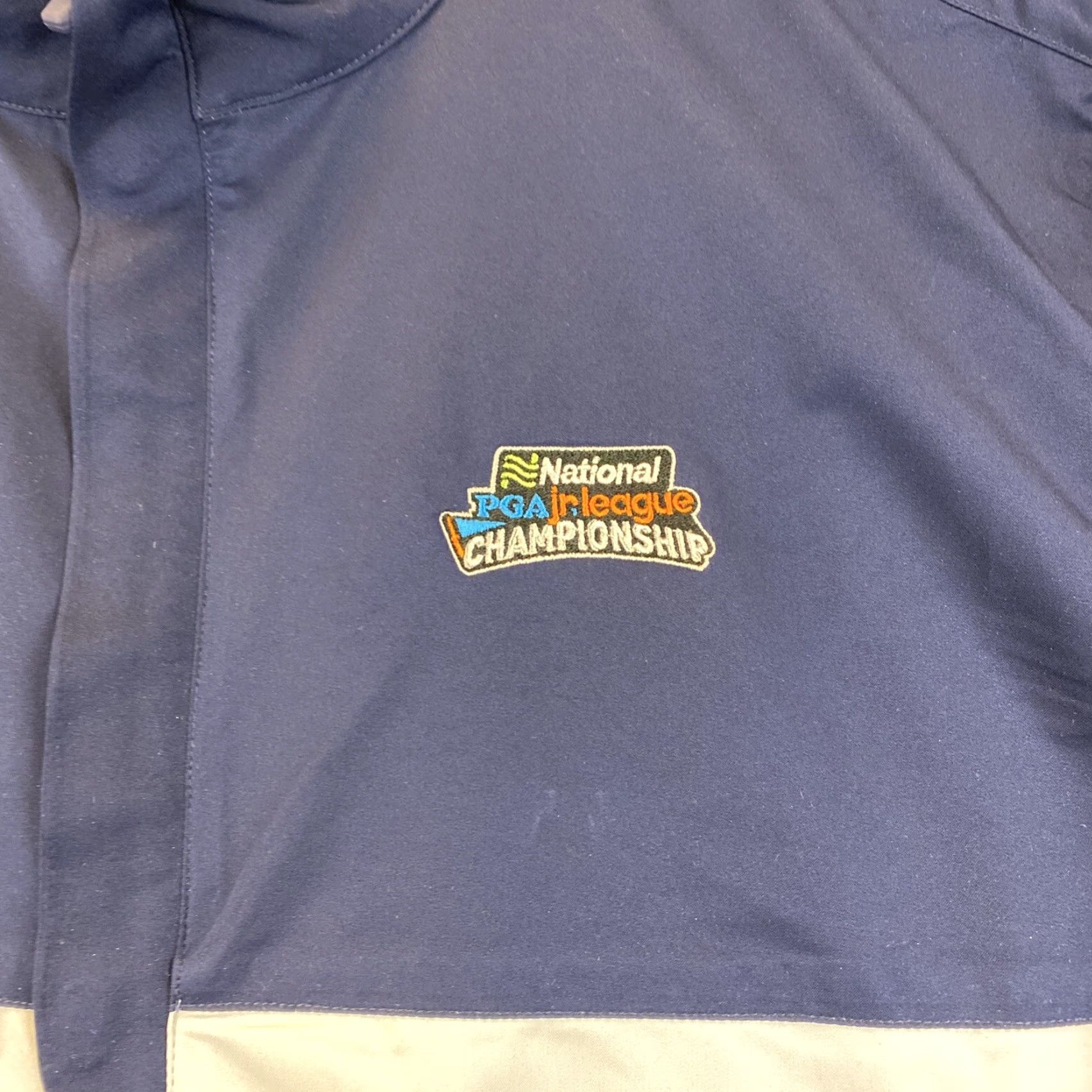 Polo Ralph Lauren VINTAGE Polo Ralph Lauren Water Repellent Windbreaker Jacket Men XL White, Big & Tall, Full Zip, Windbreaker, Polo Ralph Lauren, 84-7 Size US XL / EU 56 / 4 - 3 Thumbnail
