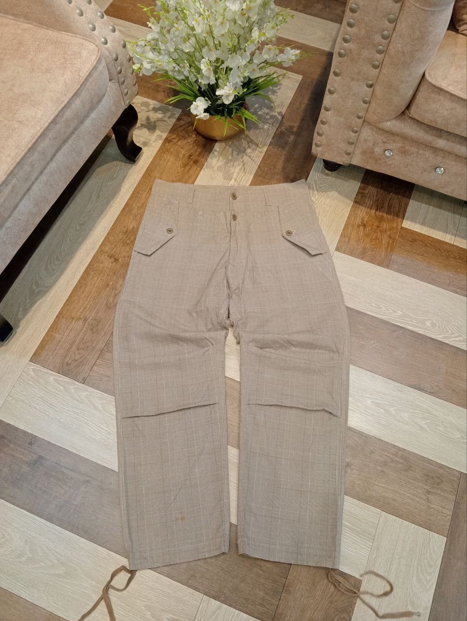 Final Home RARE FINAL HOME BY ISSEY MIYAKE DOUBLE WAIST PARACHUTE PANTS Size US 36 / EU 52 - 1 Thumbnail