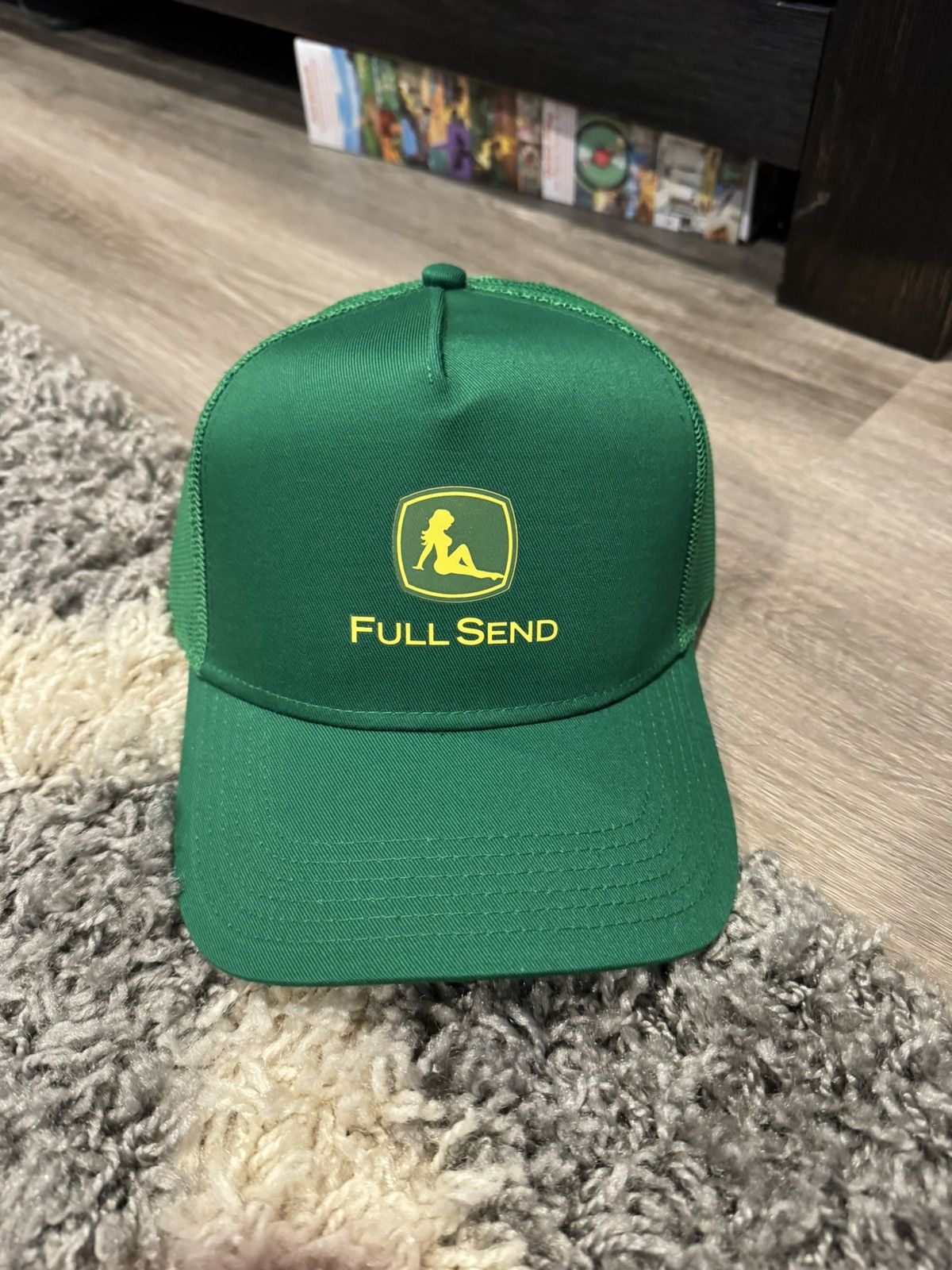 Full Send × Vintage Full send John Deere knock off snapback Size ONE SIZE - 1 Thumbnail
