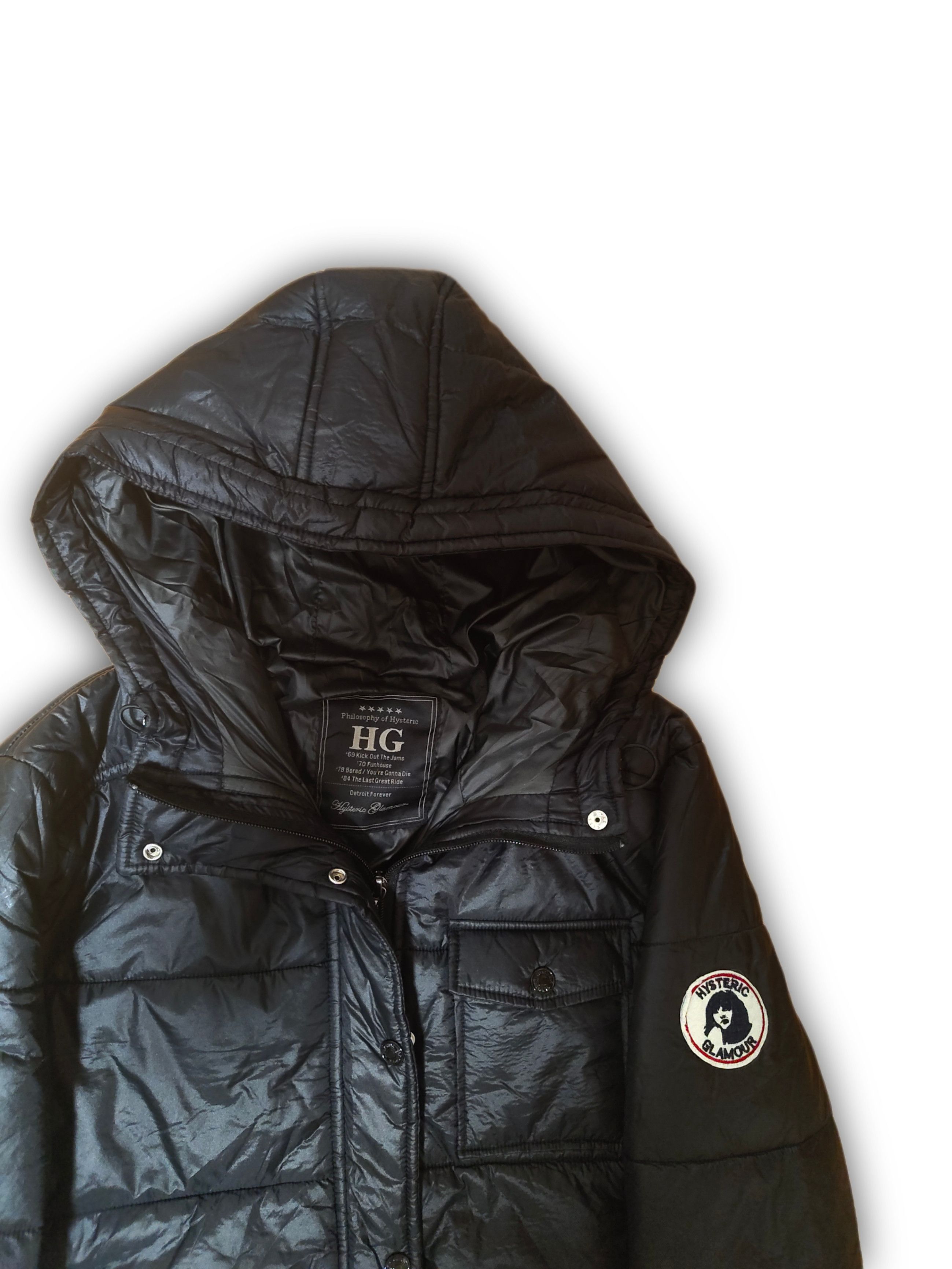 Hysteric Glamour Hysteric Glamour Black Puffer Size US M / EU 48-50 / 2 - 2 Thumbnail