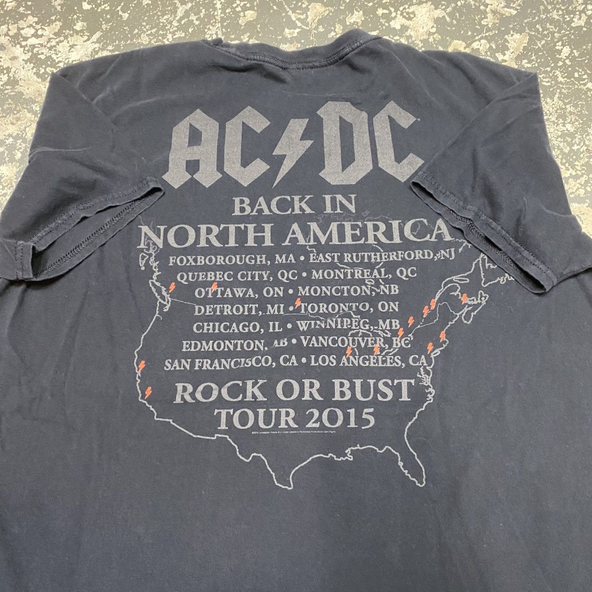 Band Tees Y2K AC/DC Back in Black Band T-shirt Size US L / EU 52-54 / 3 - 10 Thumbnail