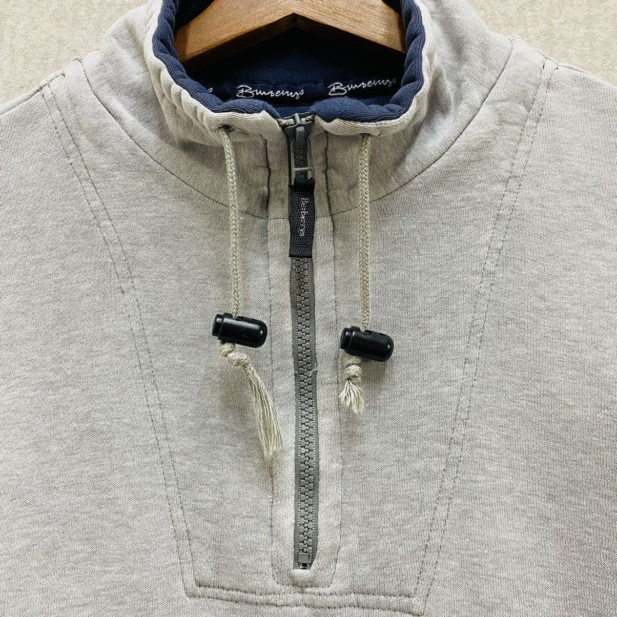 Burberry Vintage Burberrys of London Quarter Zip Sweatshirt Big Logo Size US L / EU 52-54 / 3 - 8 Thumbnail