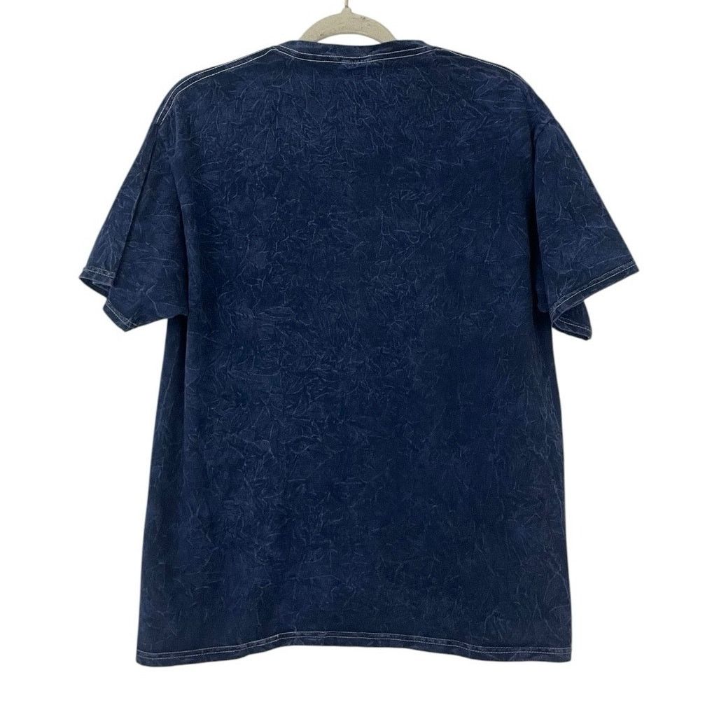 Other Navy Acid Wash Journey Summer Stadium Tour 2024 Graphic Tee Size L / US 10 / IT 46 - 5 Thumbnail