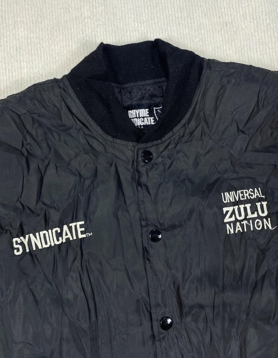 Syndicate Vintage rhyme syndicate x universal zulu nation jacket Size US XL / EU 56 / 4 - 5 Thumbnail