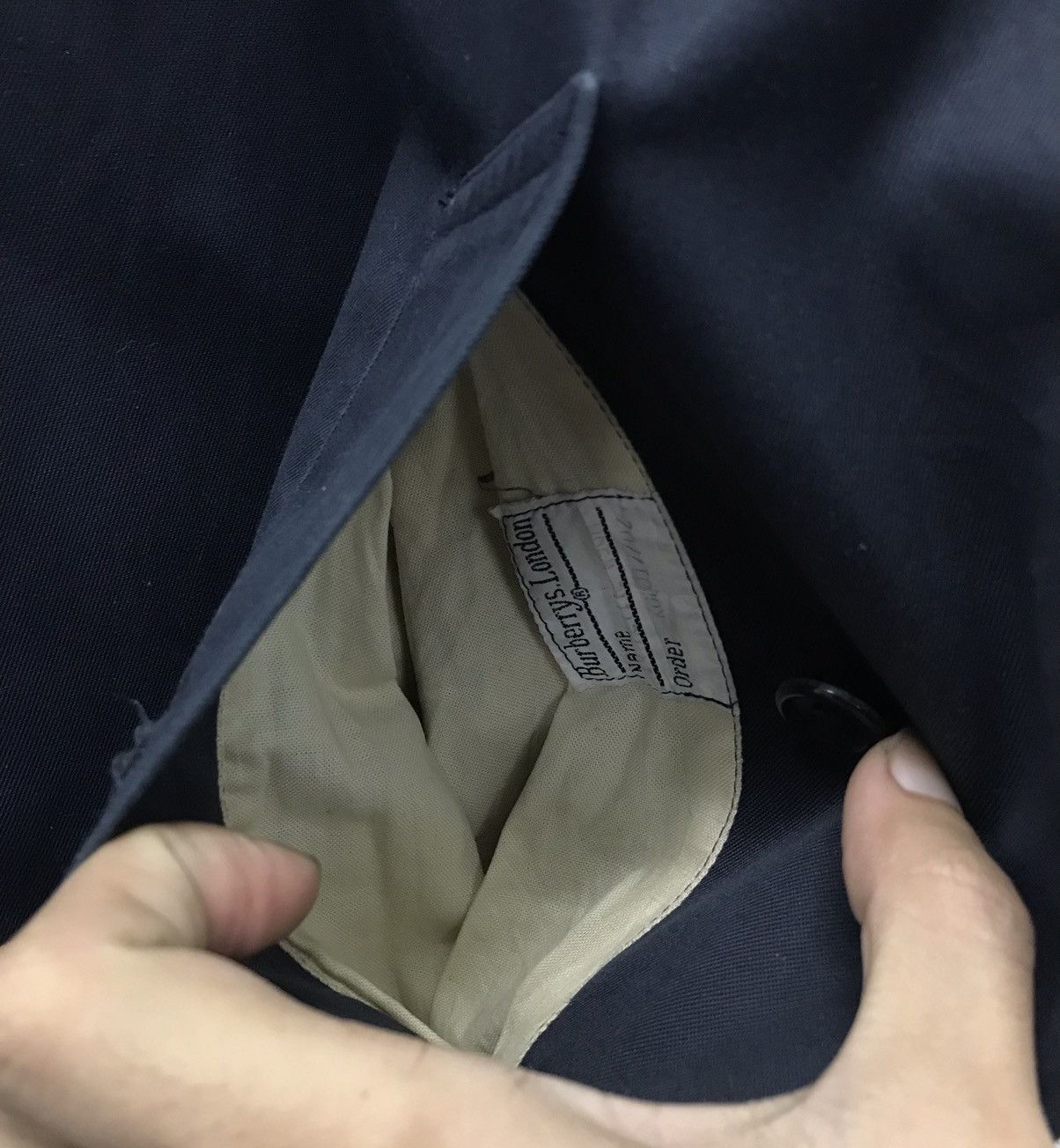 Burberry Vintage Burberrys Made In England Long Jacket Size US L / EU 52-54 / 3 - 6 Thumbnail