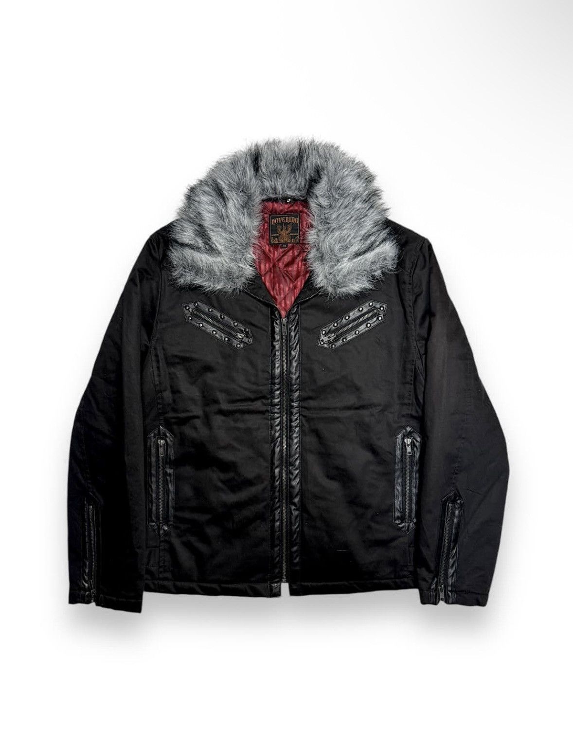 If Six Was Nine Silver fur trimming jacket Size US M / EU 48-50 / 2 - 1 Thumbnail