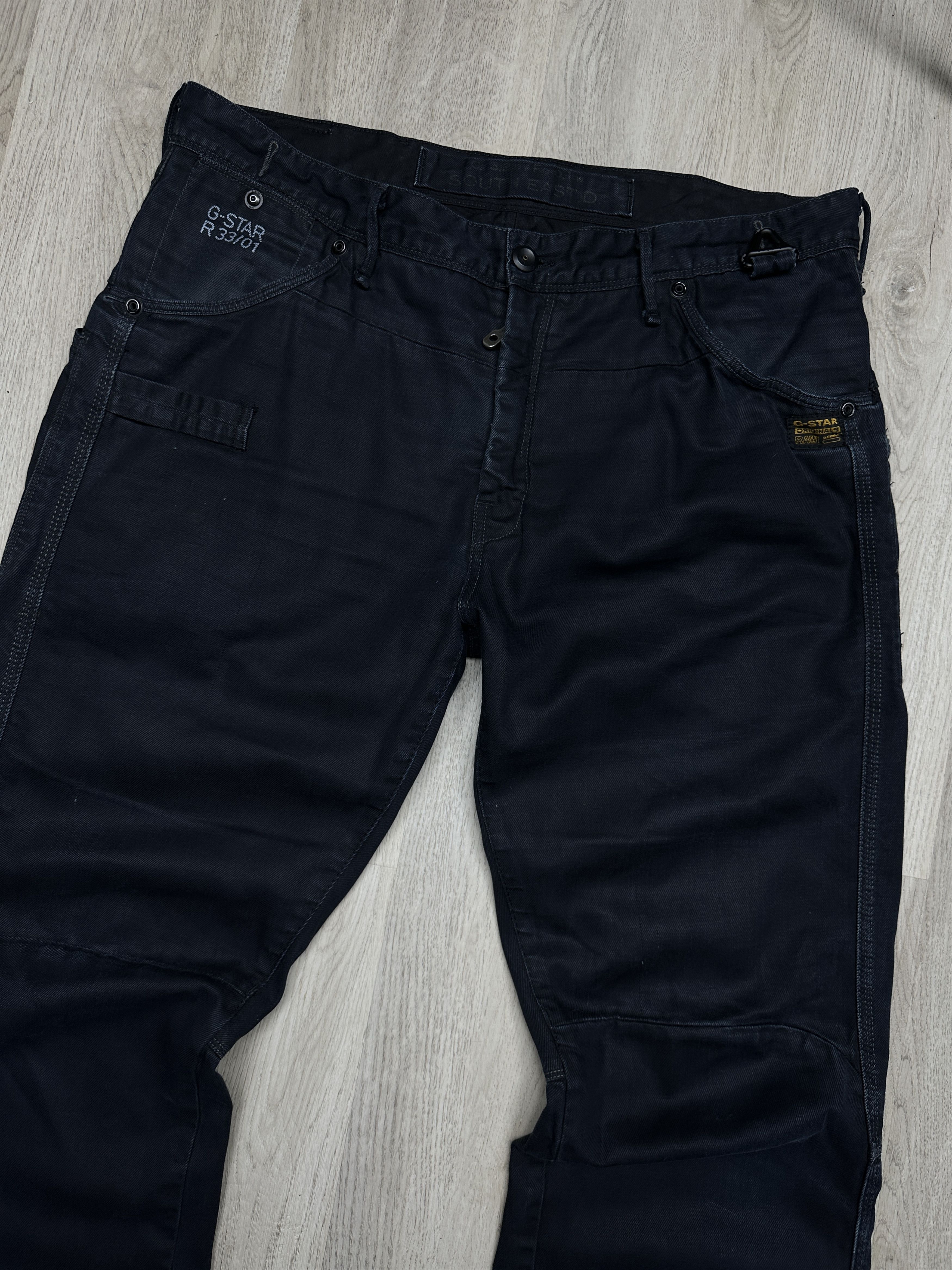 G-Star G Star Raw Jack Loose Tapered Mens Denim Pants Jeans Size US 38 / EU 54 - 8 Thumbnail