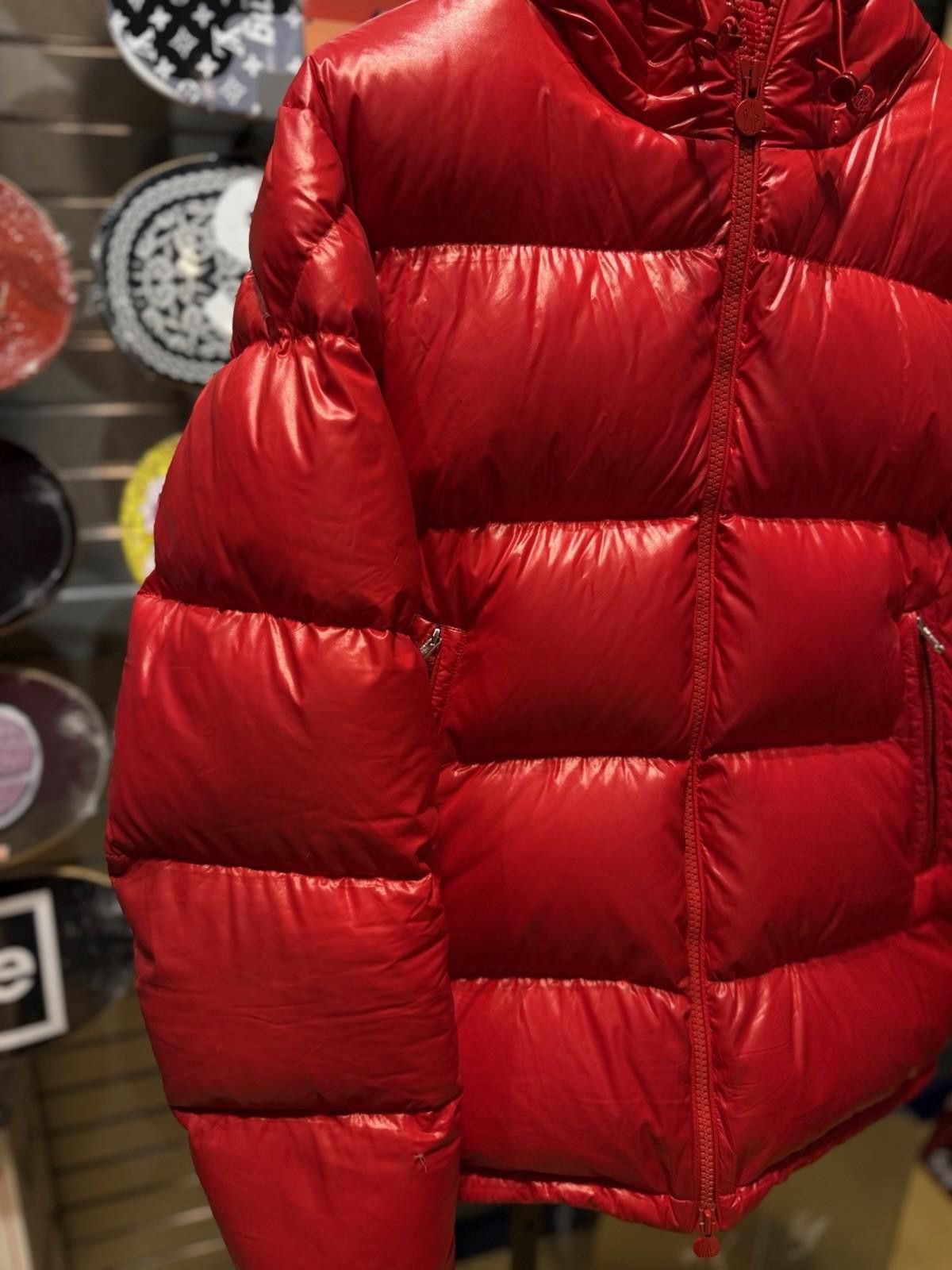 Moncler Moncler Maya Gibbotto Puffer Down Jacket Red Size 5 $1500 Size US L / EU 52-54 / 3 - 7 Thumbnail