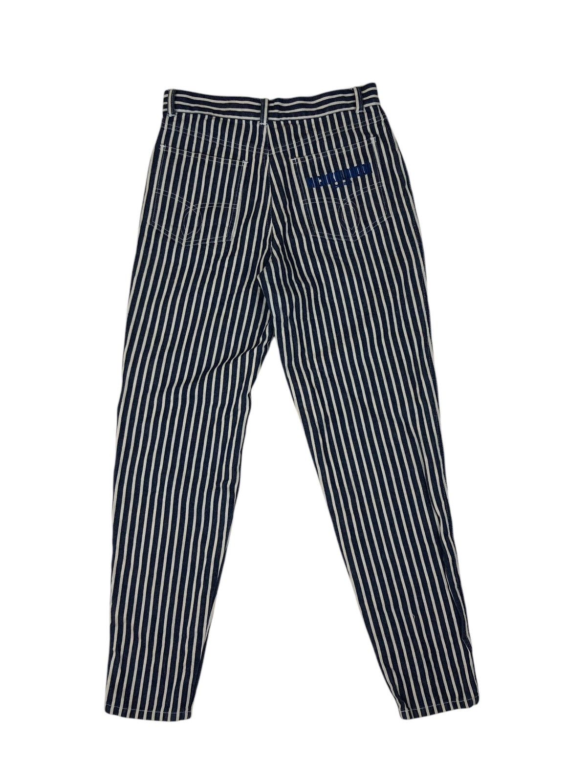 Japanese Brand × Michiko Koshino London Michiko Koshino Stripe Casual Style Pants Size US 29 - 2 Thumbnail