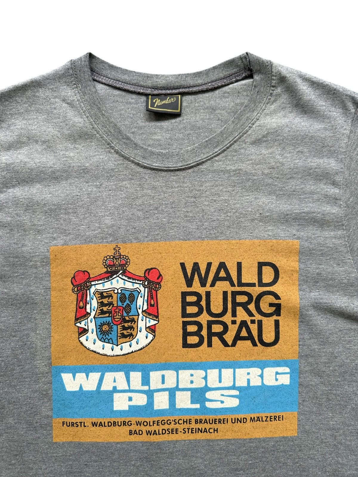 Number (N)ine Y2k Number Nine '' waldburg Pils '' tee Size US M / EU 48-50 / 2 - 3 Thumbnail