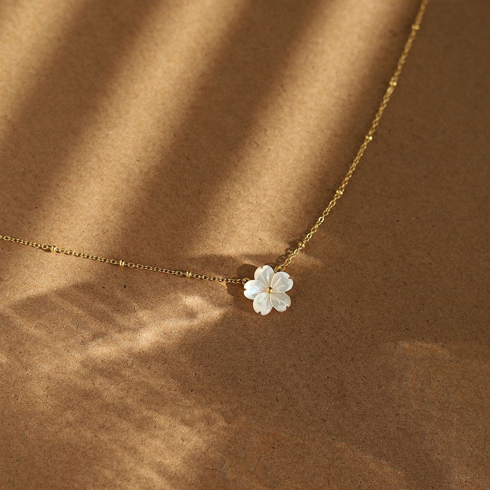 Other Sweet Flower Necklace Size ONE SIZE - 3 Thumbnail