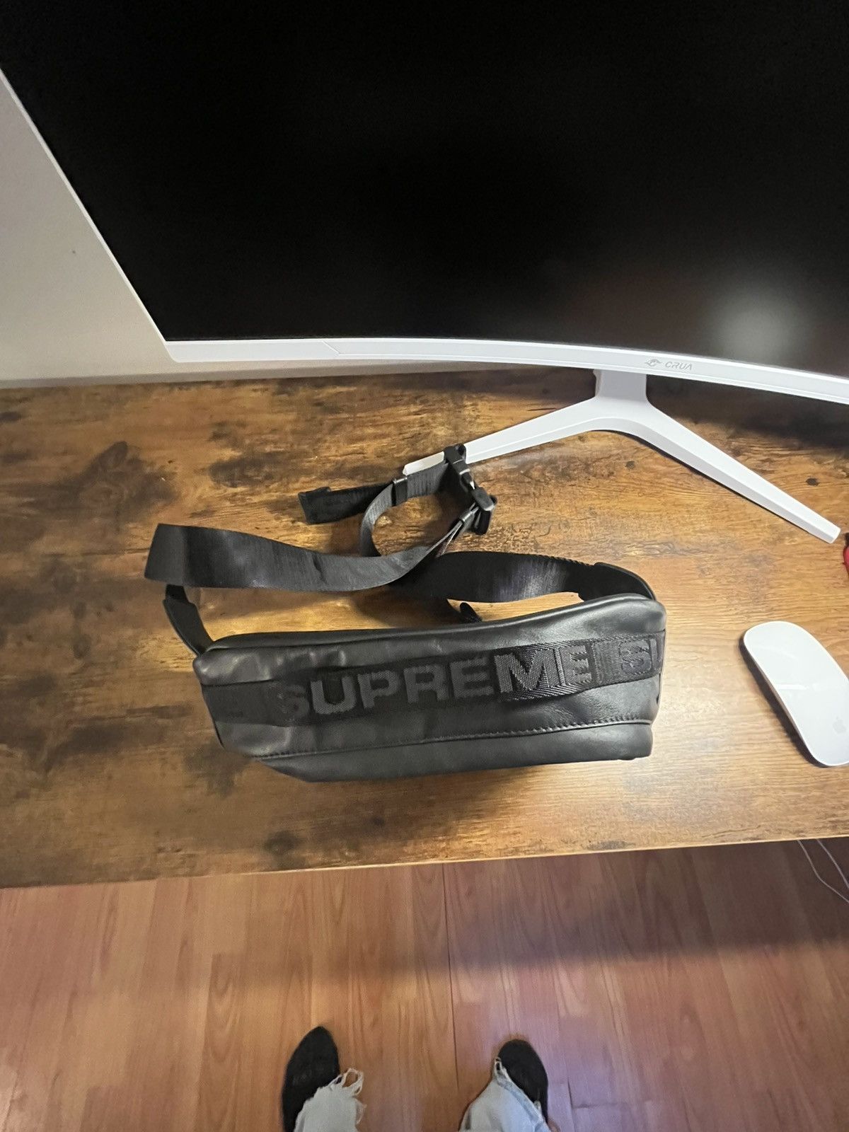 Supreme Supreme leather waist bag Size ONE SIZE - 4 Thumbnail