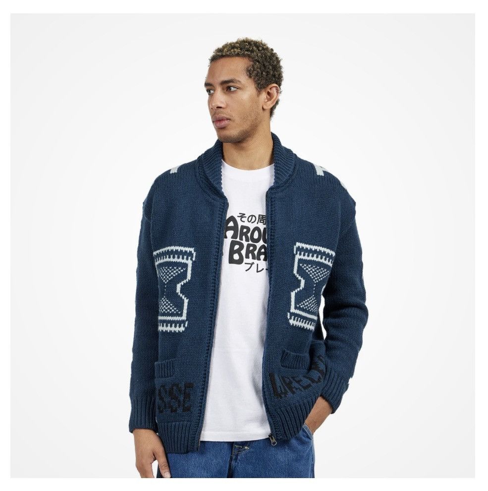 Edwin NWT Edwin x Klasse Wrecks Timer Cardigan Navy Size M Y2K Size US M / EU 48-50 / 2 - 4 Thumbnail
