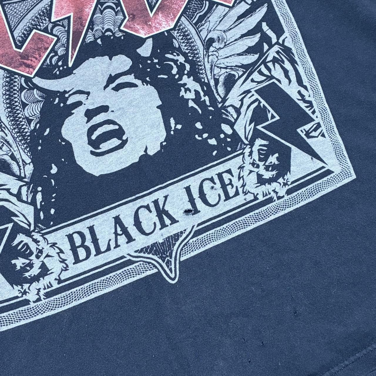 Anvil Vintage AC/DC Black Ice Black Band Tee Size Large Size US L / EU 52-54 / 3 - 3 Thumbnail