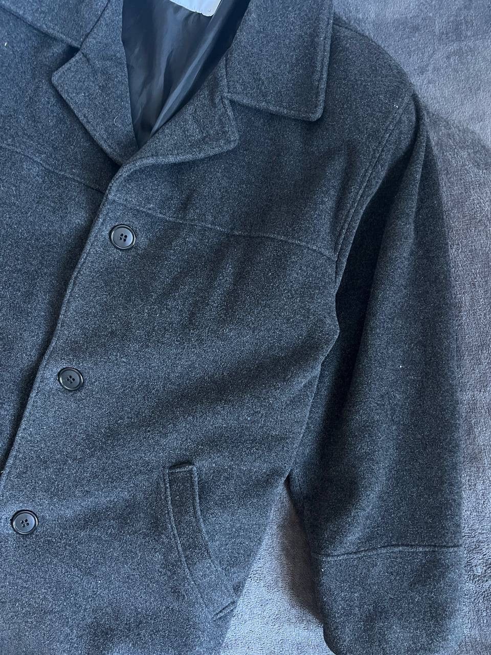 Alexander McQueen Vintage 90s Alexandr McQueen Jacket Wool Blend Bomber Coat Size US L / EU 52-54 / 3 - 3 Thumbnail